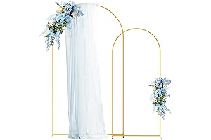 Elegant Metal Collapsible Arch Backdrop Stand