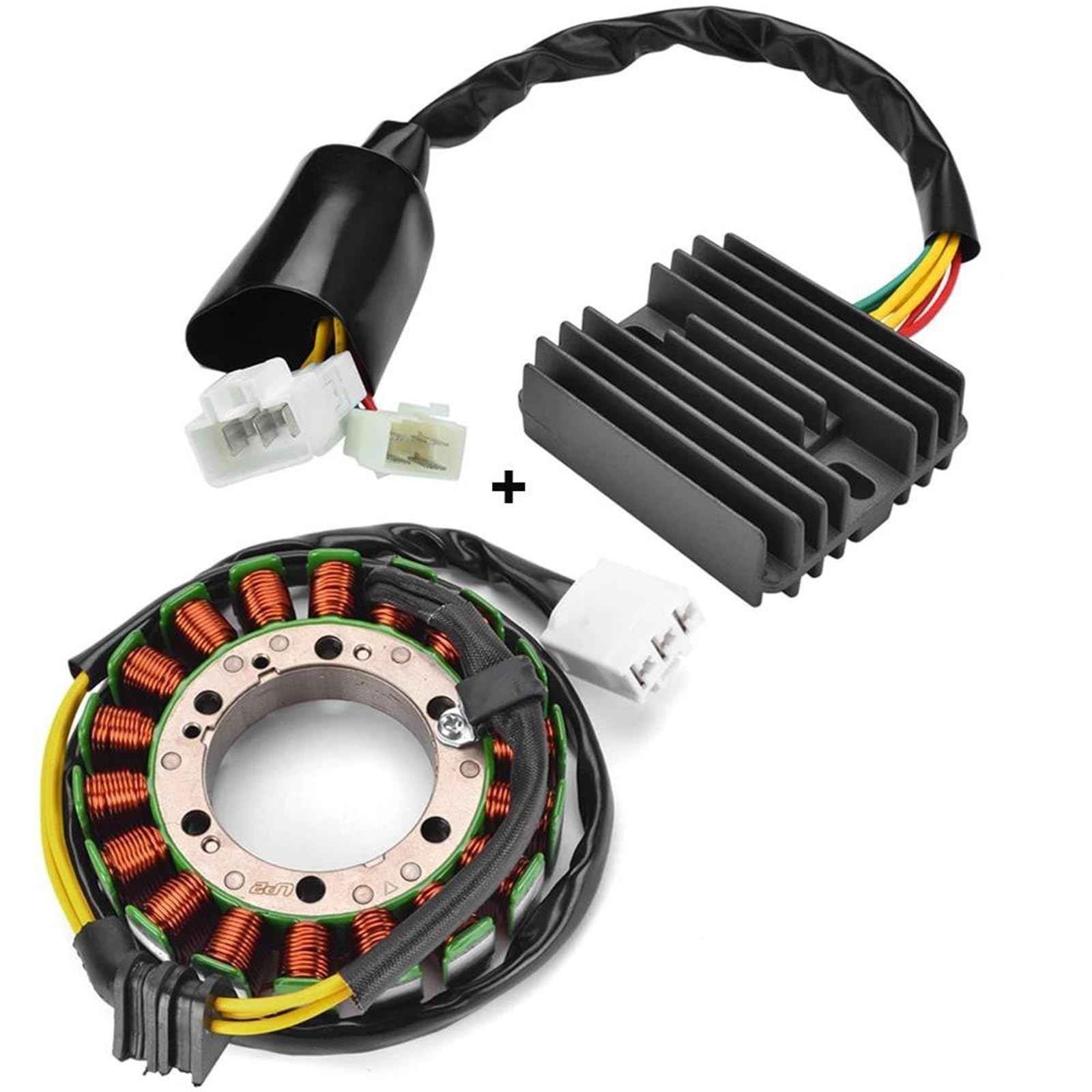 NMBZVE Cylinder head stator gasket seal kit Motorcycle Regulator Rectifier + Stator Coil With Gasket Seal Kit For CBR929 CBR900 RRY/RR1 For Fireblade 2000-2001(Type B)