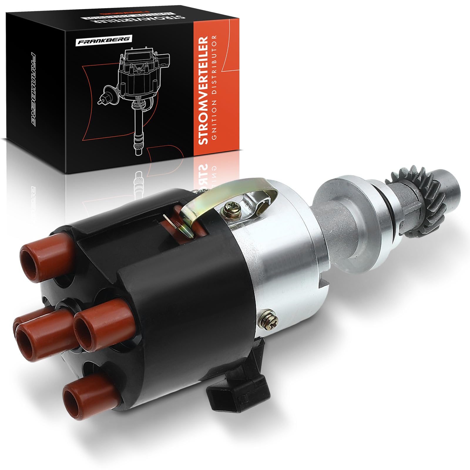 Frankberg Distribuidor de encendido Gasolina Compatible con Golf II 19E 1G1 1.8L Golf II 19E 1G1 1.6L J.e.t.t.a II 165 19E 1G2 1.6L J.e.t.t.a II 165 19E 1G2 1.8L Replace# 027905205S