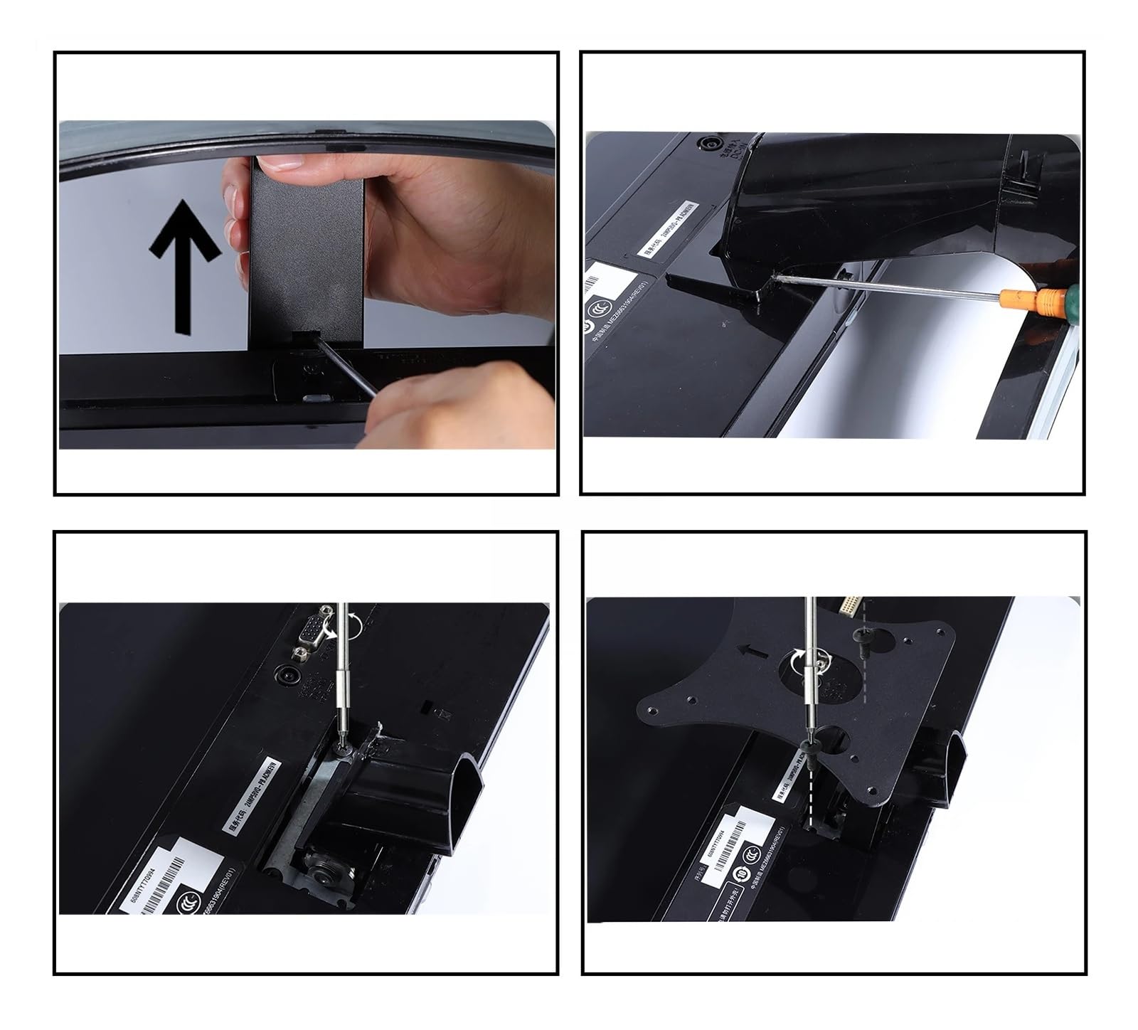 Adaptador De Montaje En Pared VESA, Compatible Con LG, 24MP58VQ-P 24MP59G-P 24MP60VQ-P Soporte For Monitor Se Monta En Soporte/accesorios De Soporte De Brazo