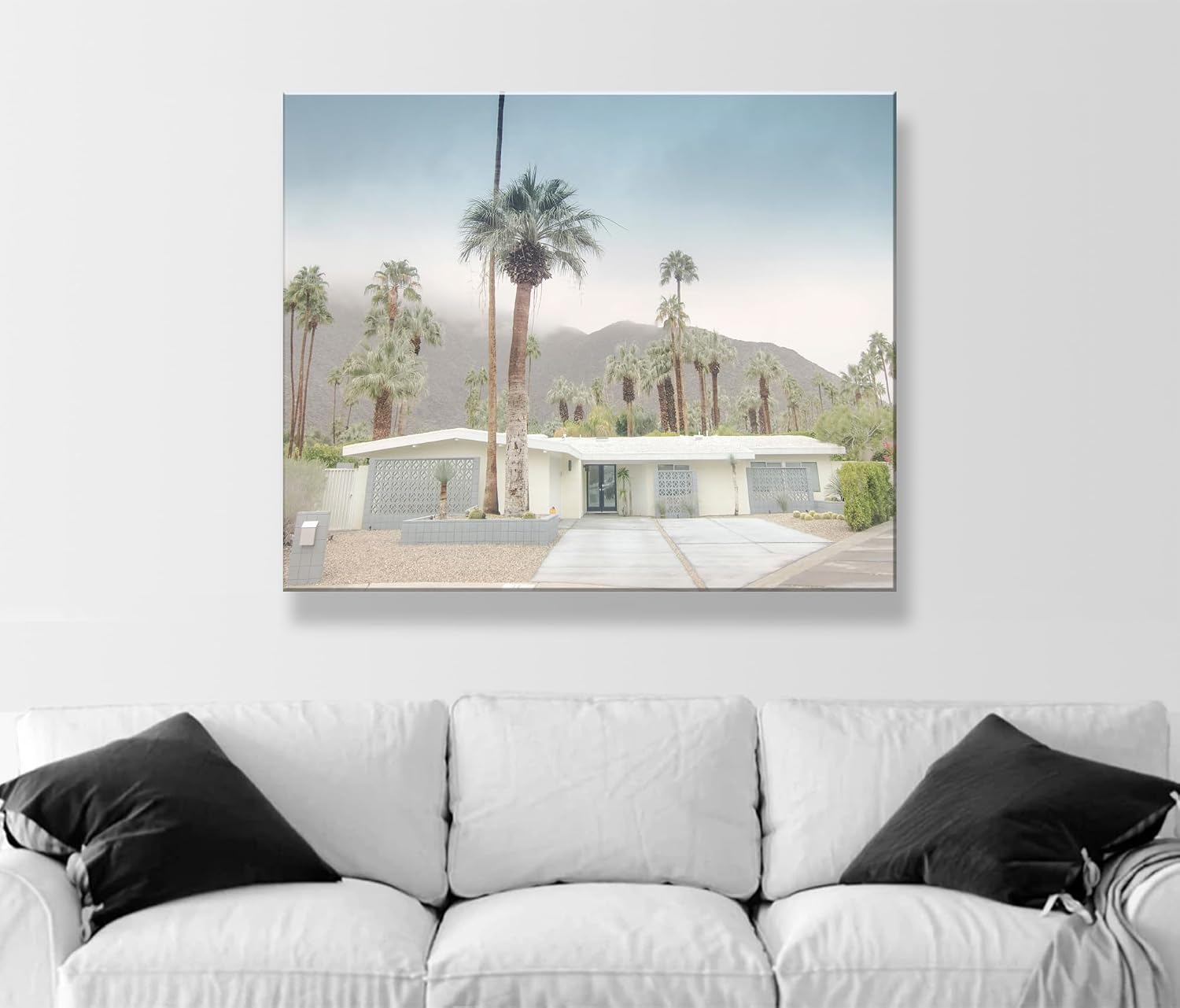 Palm Springs Architecture Photography Print with Mid Century Modern House