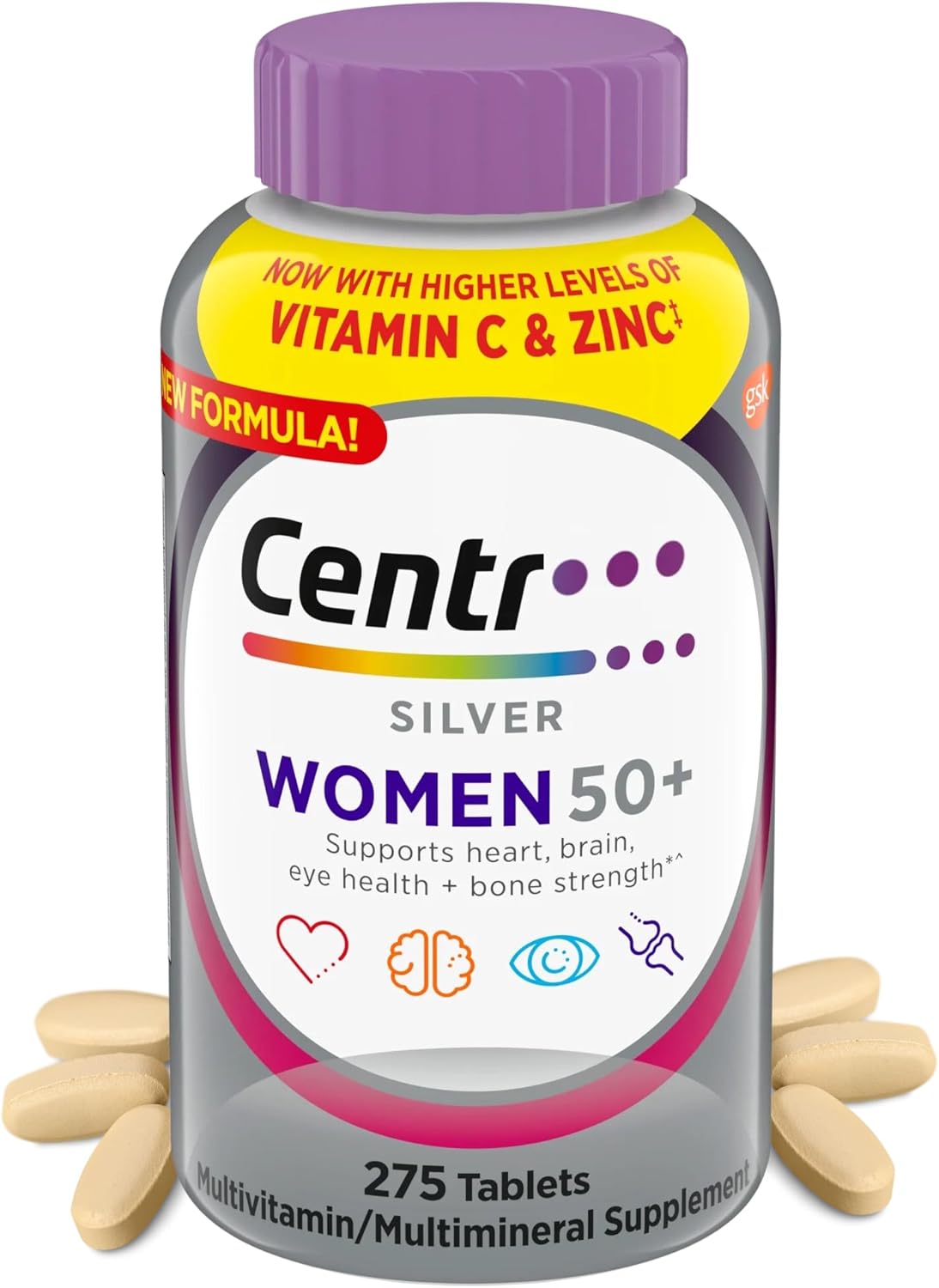 Silver Women 50 Plus Multivitamin for Women – Vitamins & Minerals