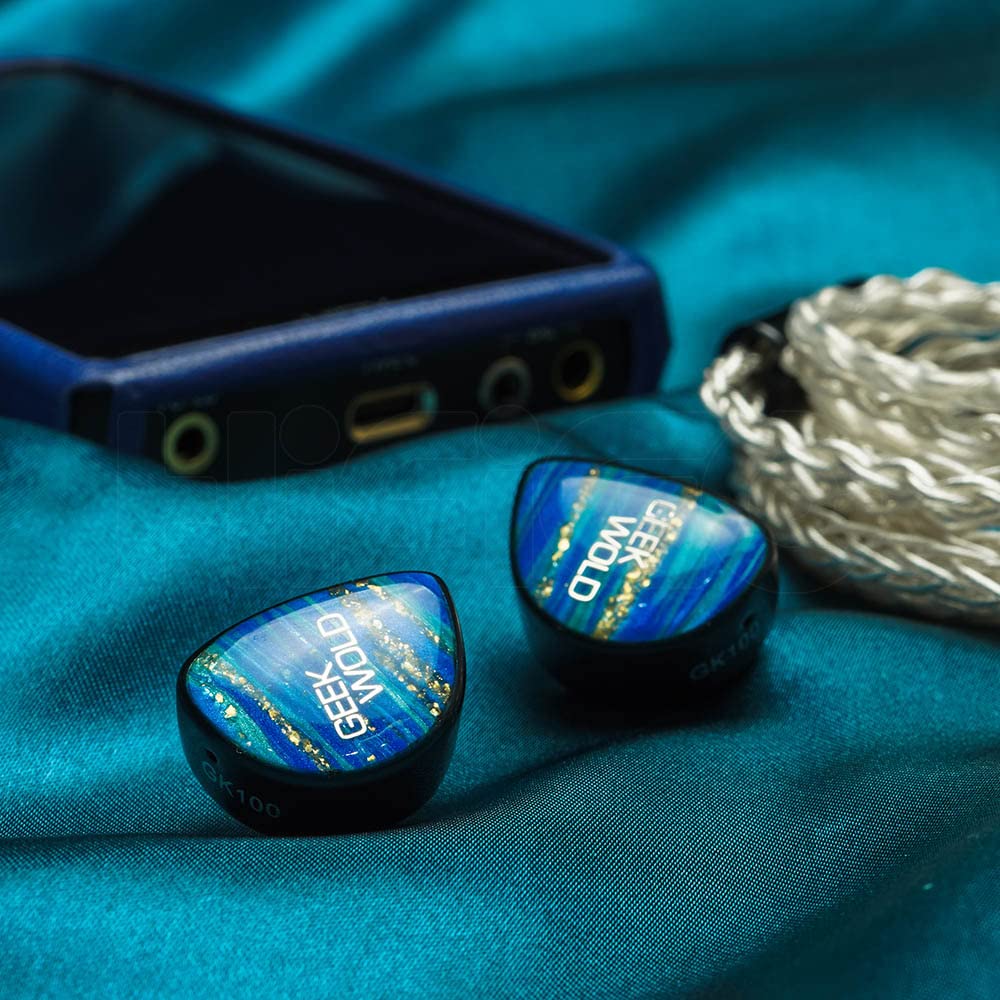 Amazon.co.jp: HiFiGo Geek Wold GK100 2BA + 3DD + 4PZT