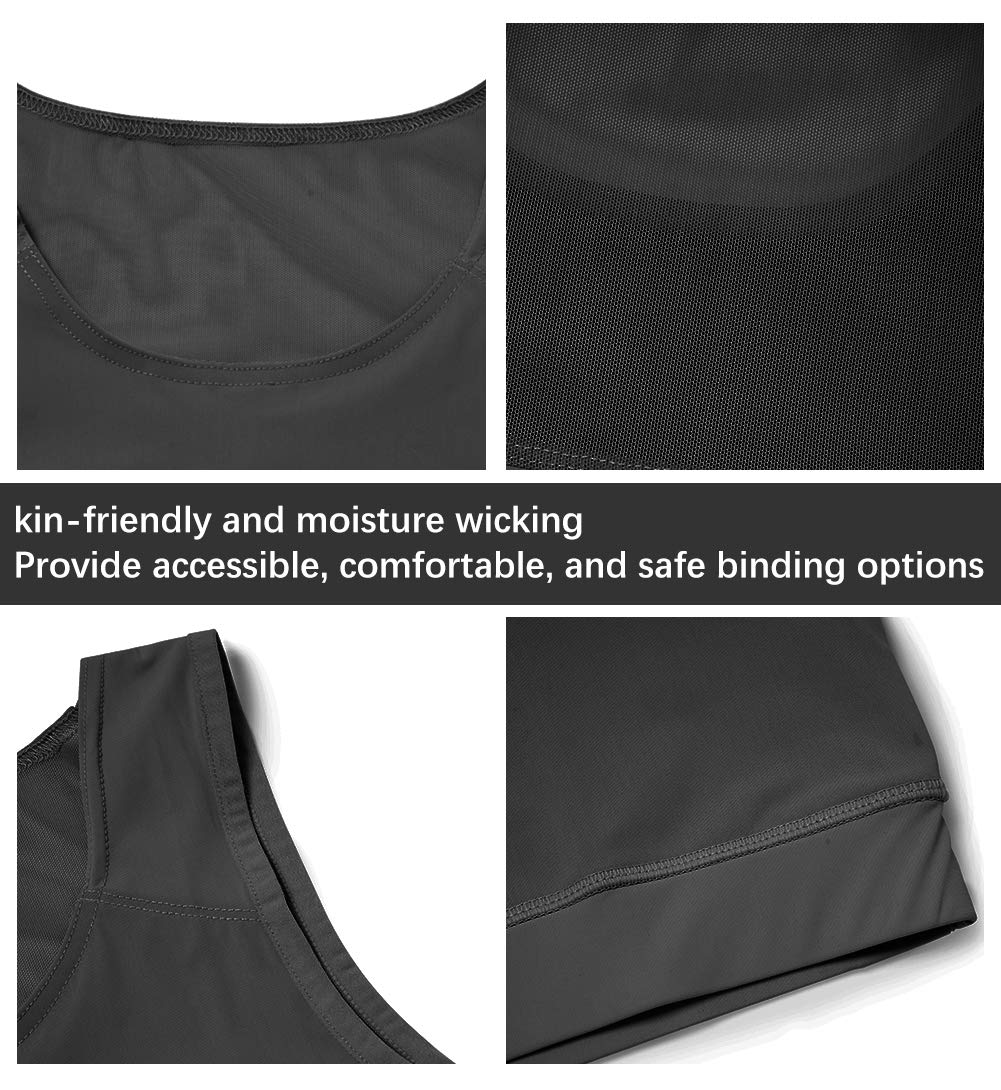 Idtswch Chest Binder For Transgender Breast Binder Half Ftm Binder