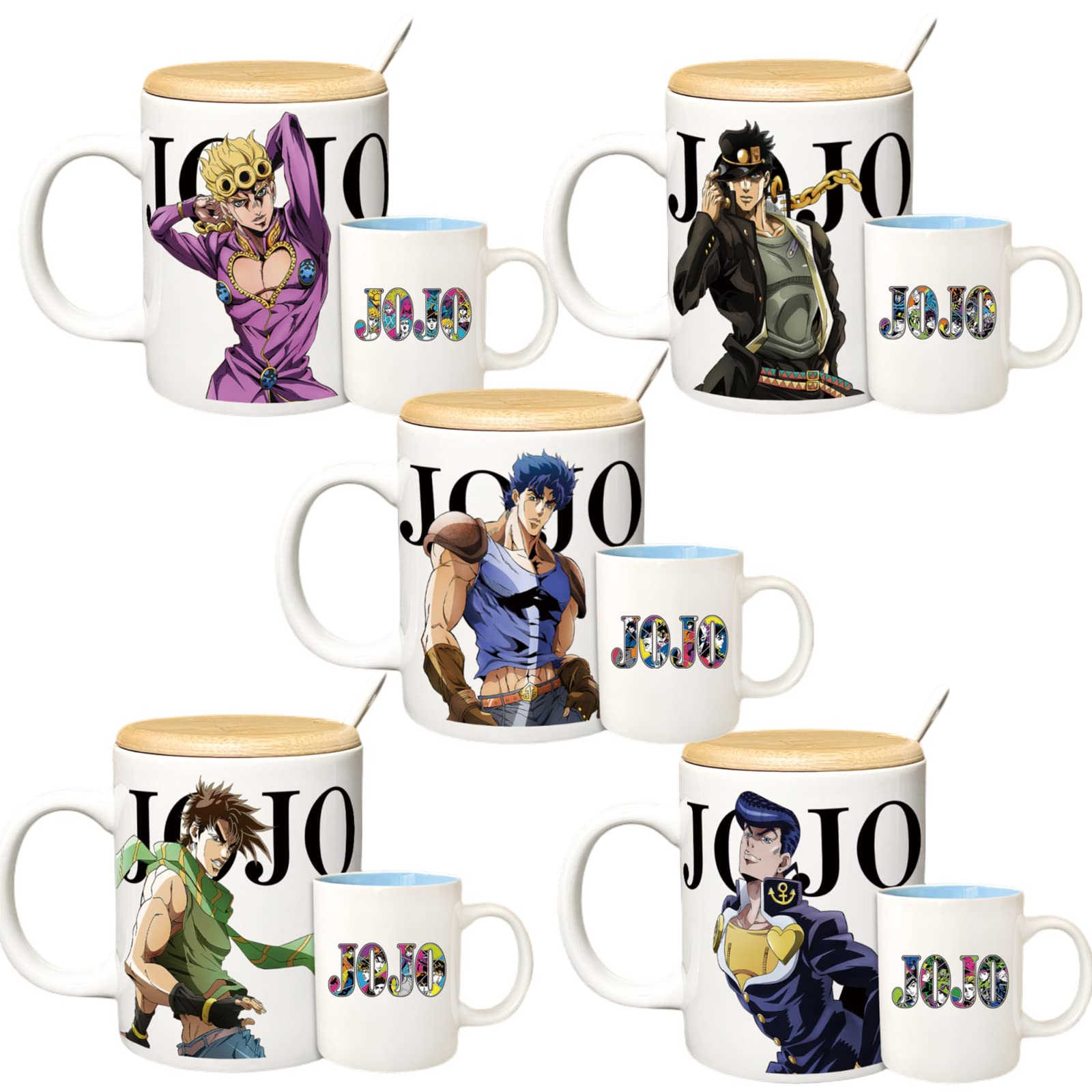 Amazon.co.jp: マグカップ ジョジョの奇妙な冒険風周辺 陶磁器 空条承
