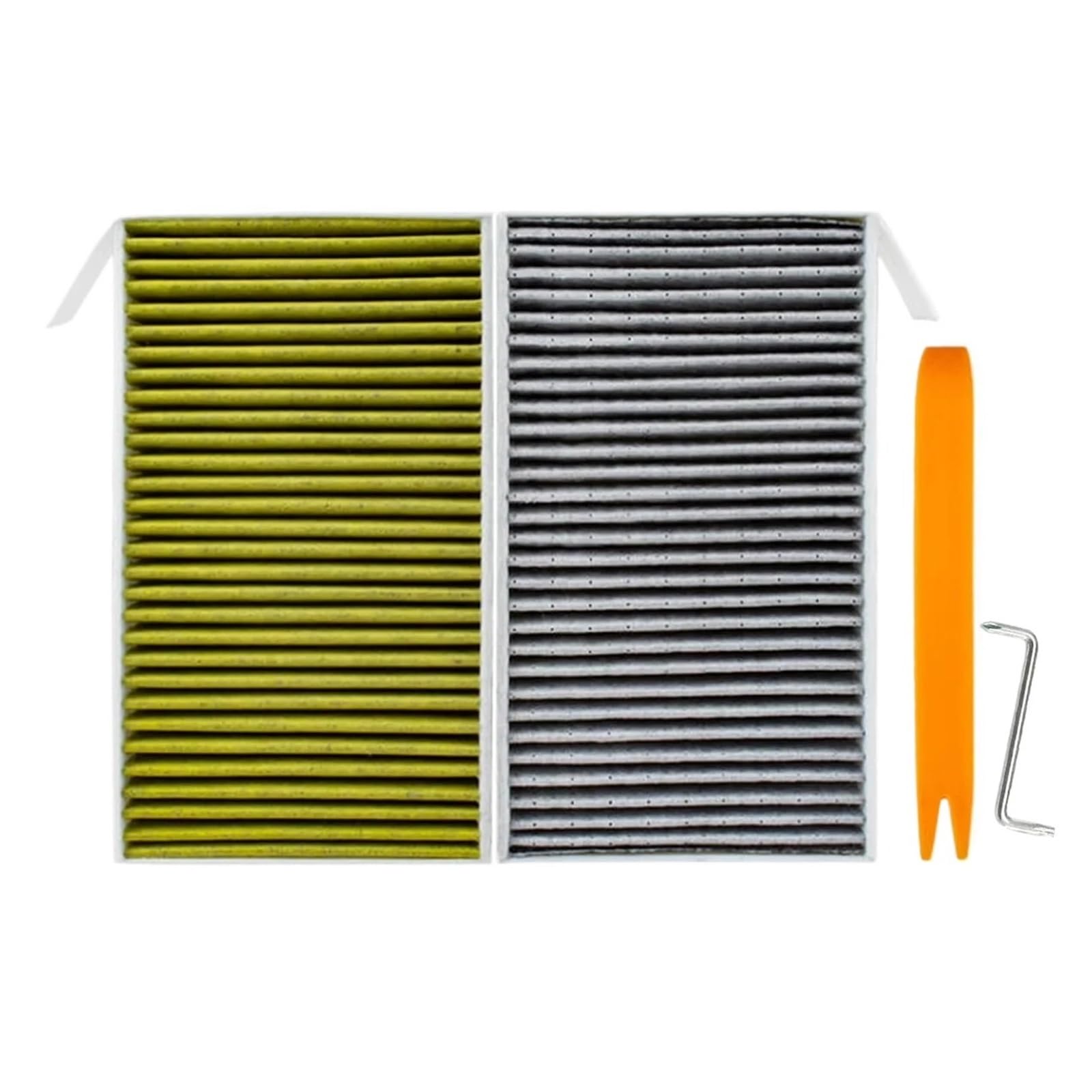 Awedkkfi 05-15 Cabin Filter Car Cabin Filter With Activated Carbon Air Conditioning Filter Suitable Fit For Tesla Model 3 Y Automotive Bring Tools(05-15)