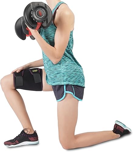 Miniatura 7 de Soles Soporte para muslos y manga de compresión (SLS313) Negro