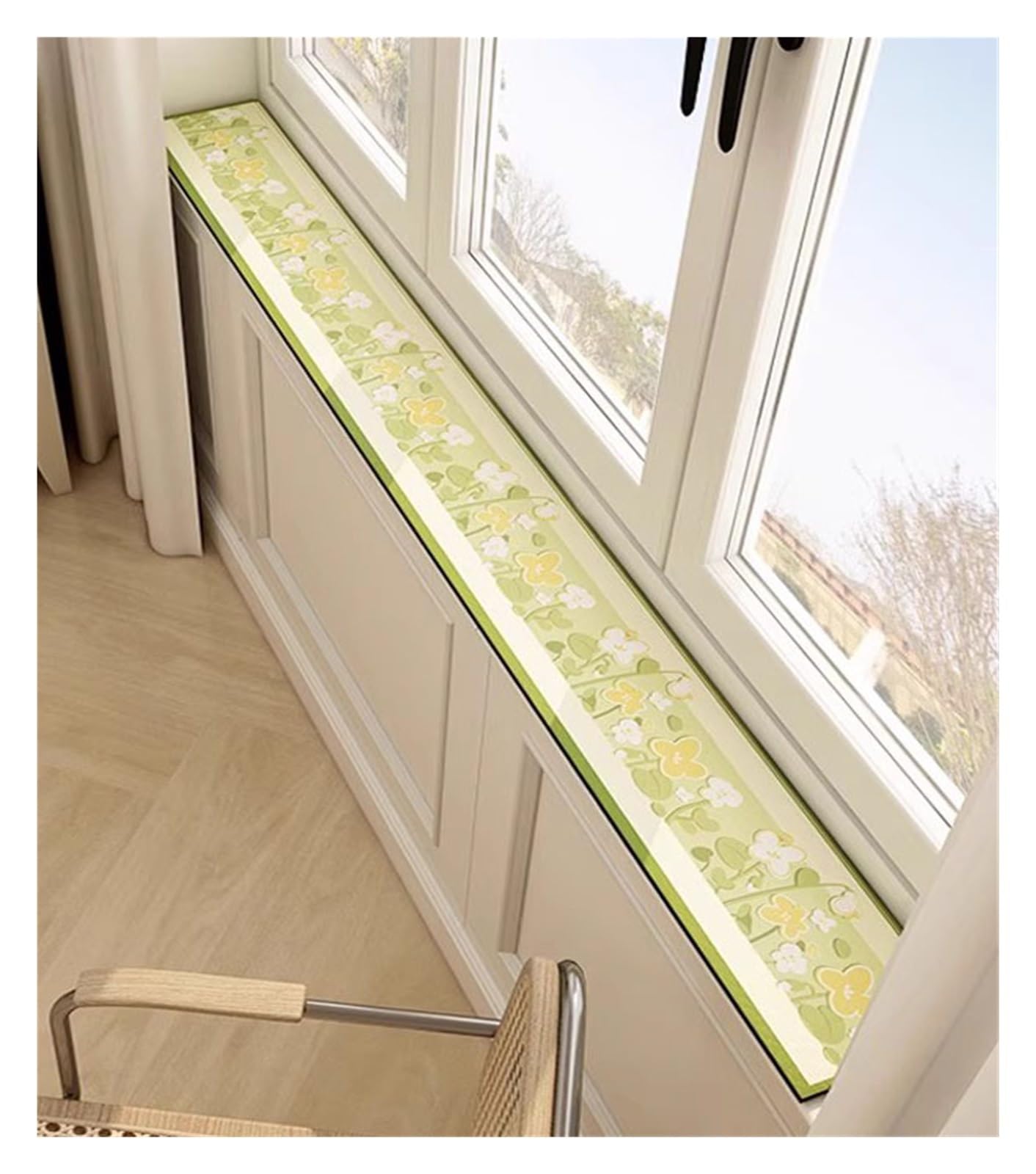 Protection rebord de fenêtre cuir tapis imperméable balcon revêtement comptoir 170x25