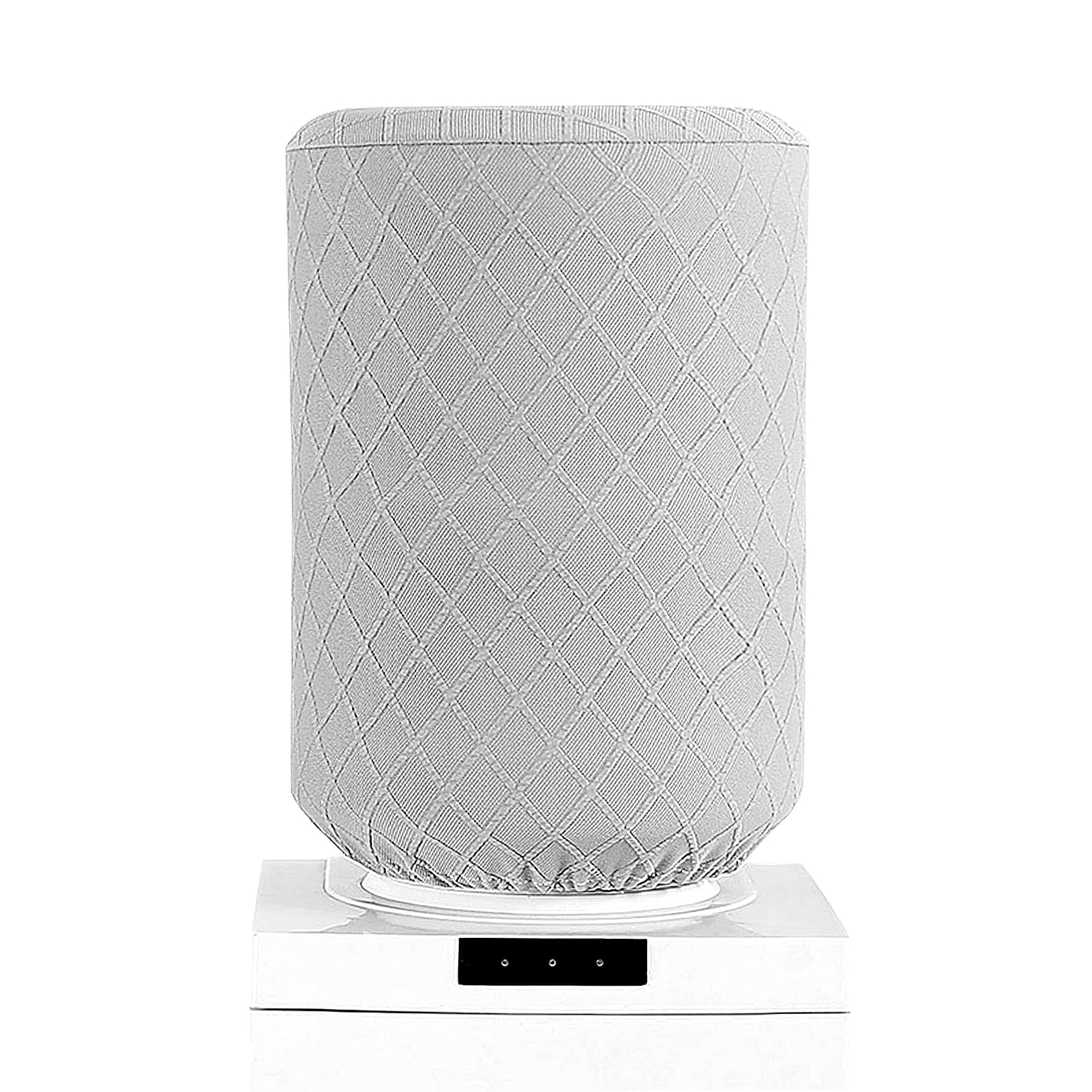 ReignSword Water Dispenser Barrel Cover for 5 Gallon Water Bottle, High Stretchy Dust Cover, Reusable Bucket Decor for Home or Office (Grey)