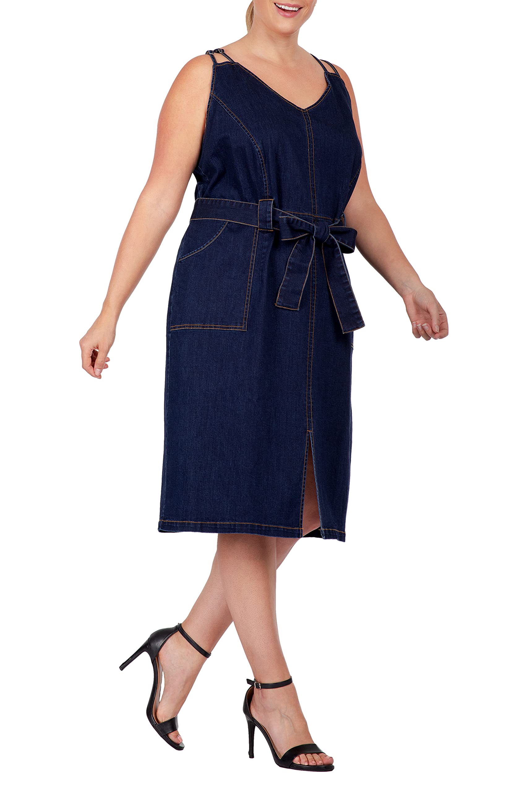 Standards & Practices: Plus Denim Dress