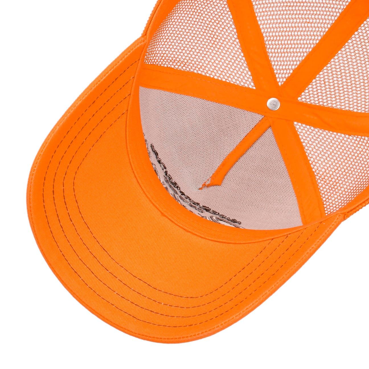 Stetson Cappellino American Heritage Kids Bambini/Donna/Uomo - da Bambino Berretto Baseball Trucker cap Snapback, con Visiera, Visiera Primavera/Estate - Taglia Unica Arancia