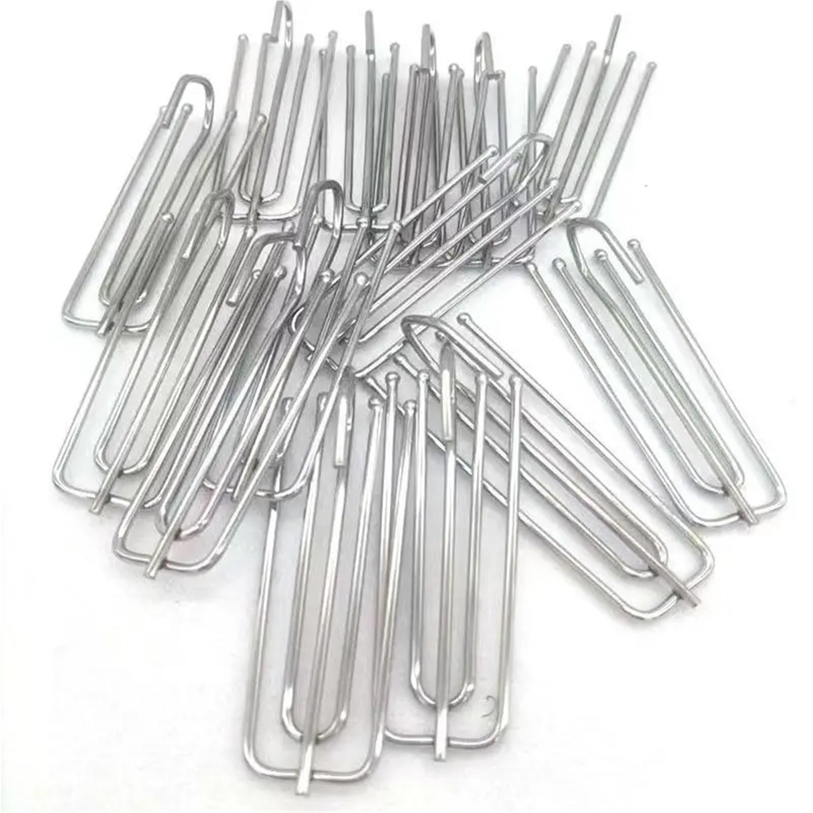 Curtain Tape Hooks Anti-rust Drapery Hook Pinch Clip Alloy Shower Cloth Clamp Pleat Clips Home For Curtain