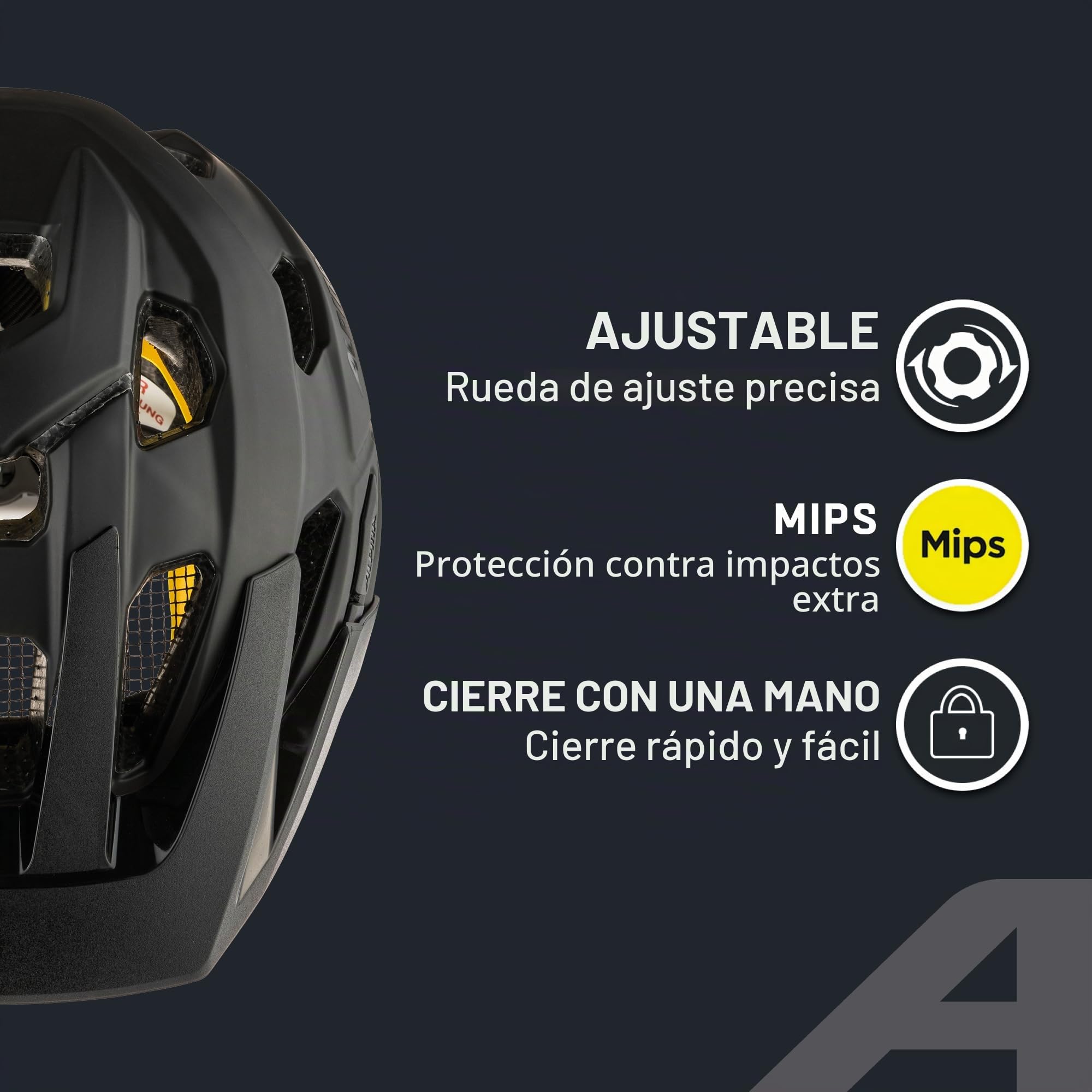 ALPINA PLOSE MIPS Helm 2024 Black Matt