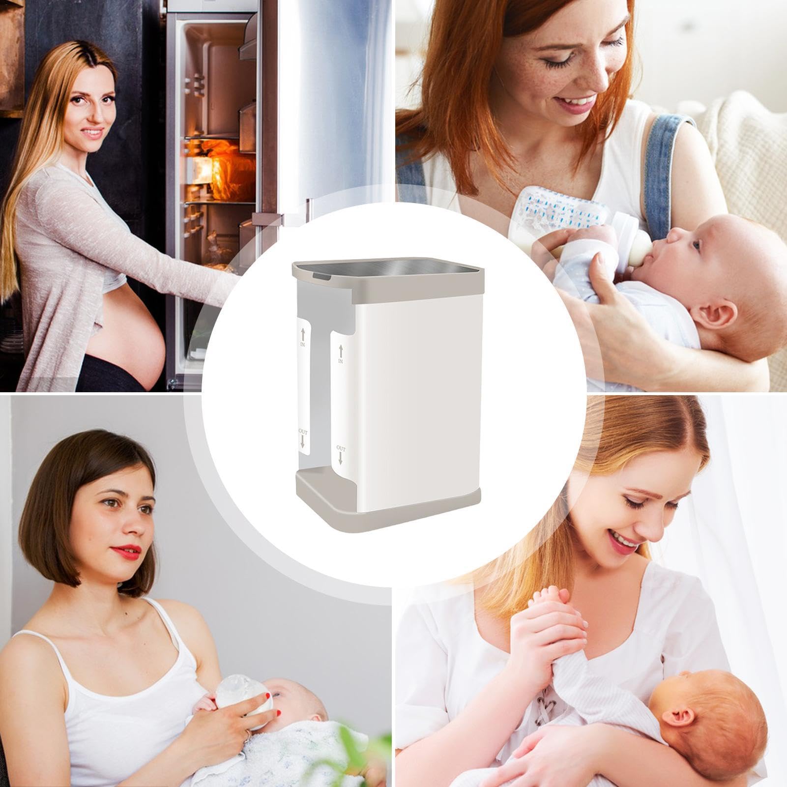 Milk Freeze Organizer, Breastmilk Containers, Freeze Organizer Storage Bins, Breastmilk Storage Tower, Breastmilk Freeze Organizer, Breastmilk Container Organizer, Tower for Breastmilk Storage