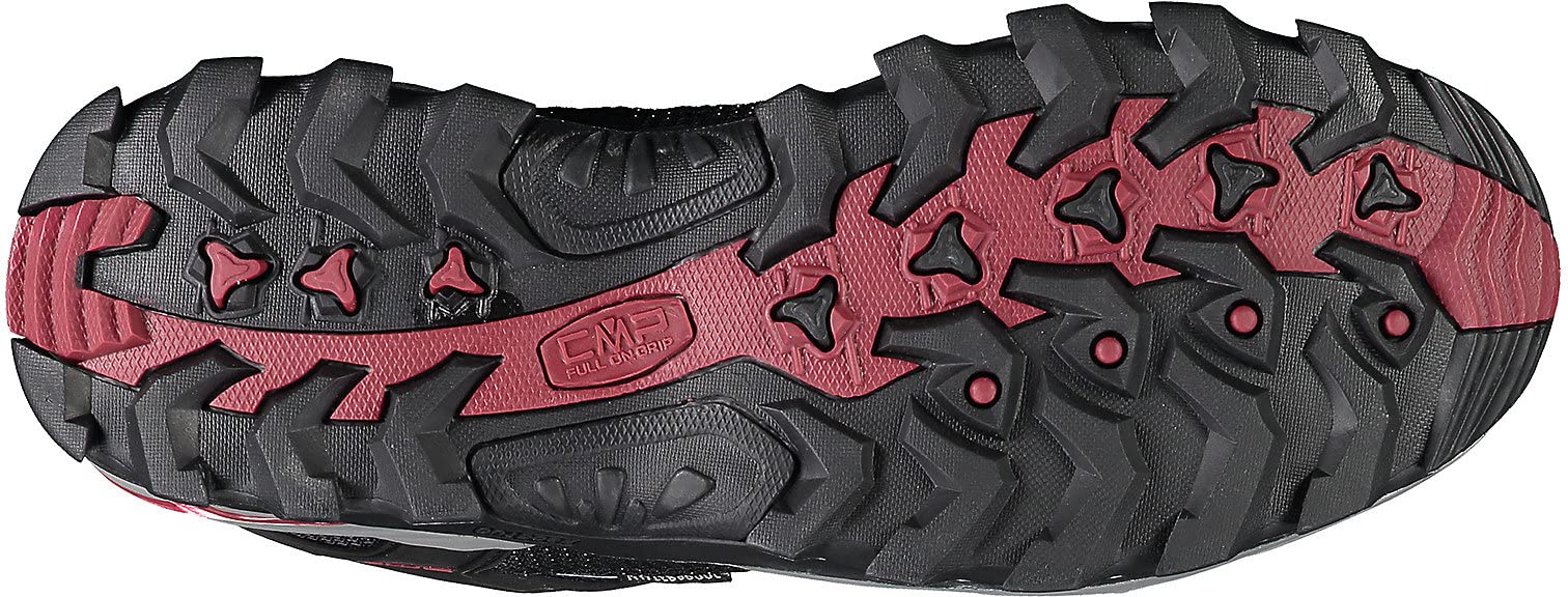 Cmp Mężczyźni Rigel Low Trekking Buty, Czarny/Niebieski, 44 EU