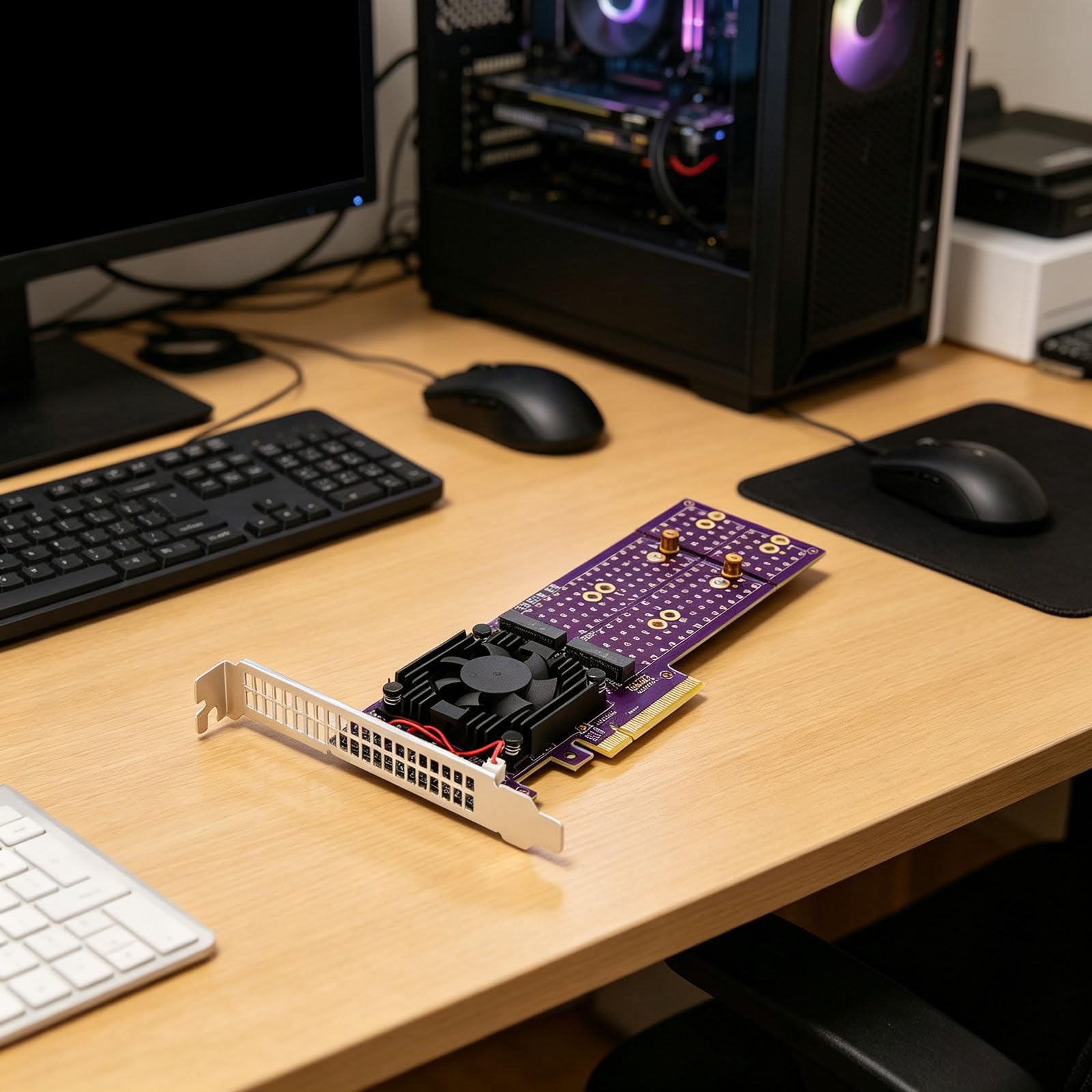Sostituzione della Scheda espansione PCIE4.0 con Box a 2