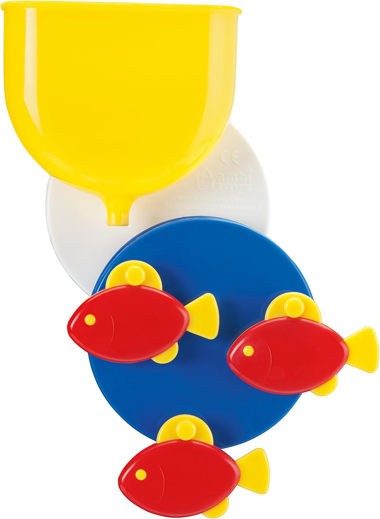 Ambi ToysFish Wheel, Bath Toy for Babies, Ages 1 Year Plus