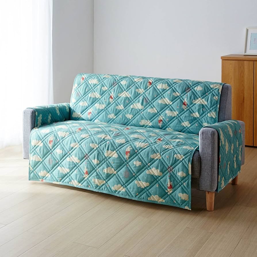 Amazon｜[ベルメゾン] ディズニー ソファーカバー 肘付き 綿混