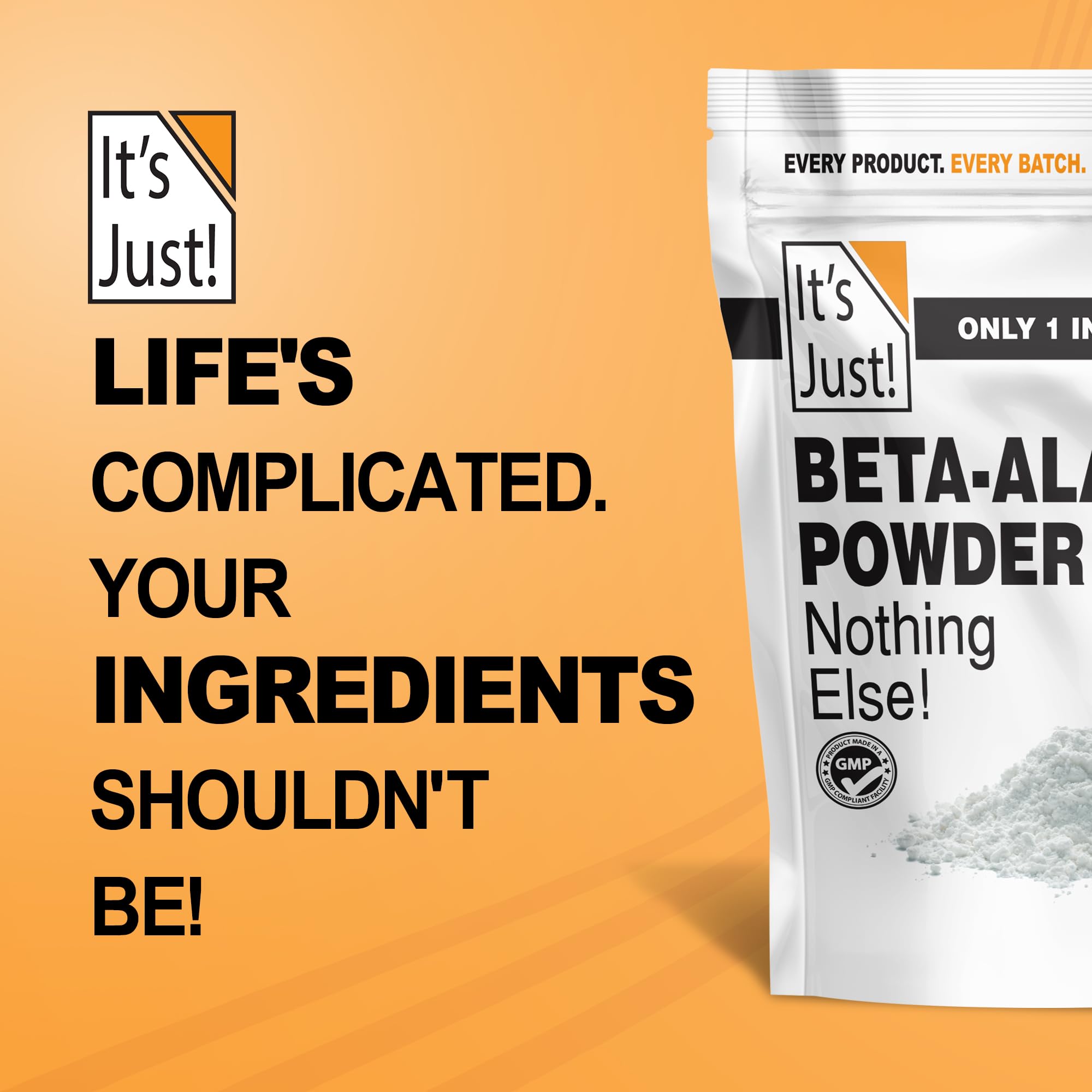 It's Just! - Beta-Alanine Powder, 250g, Unflavored — Amazon image 5
