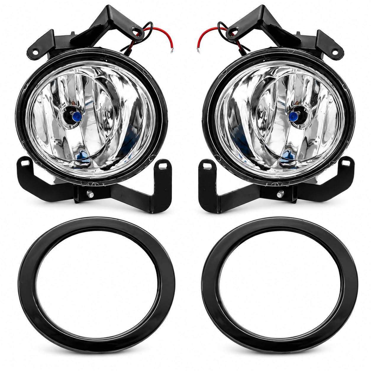 Halogen Fog Lamp Set For Hyundai I10 With Bulb (Pair) 2007-2010-image-10