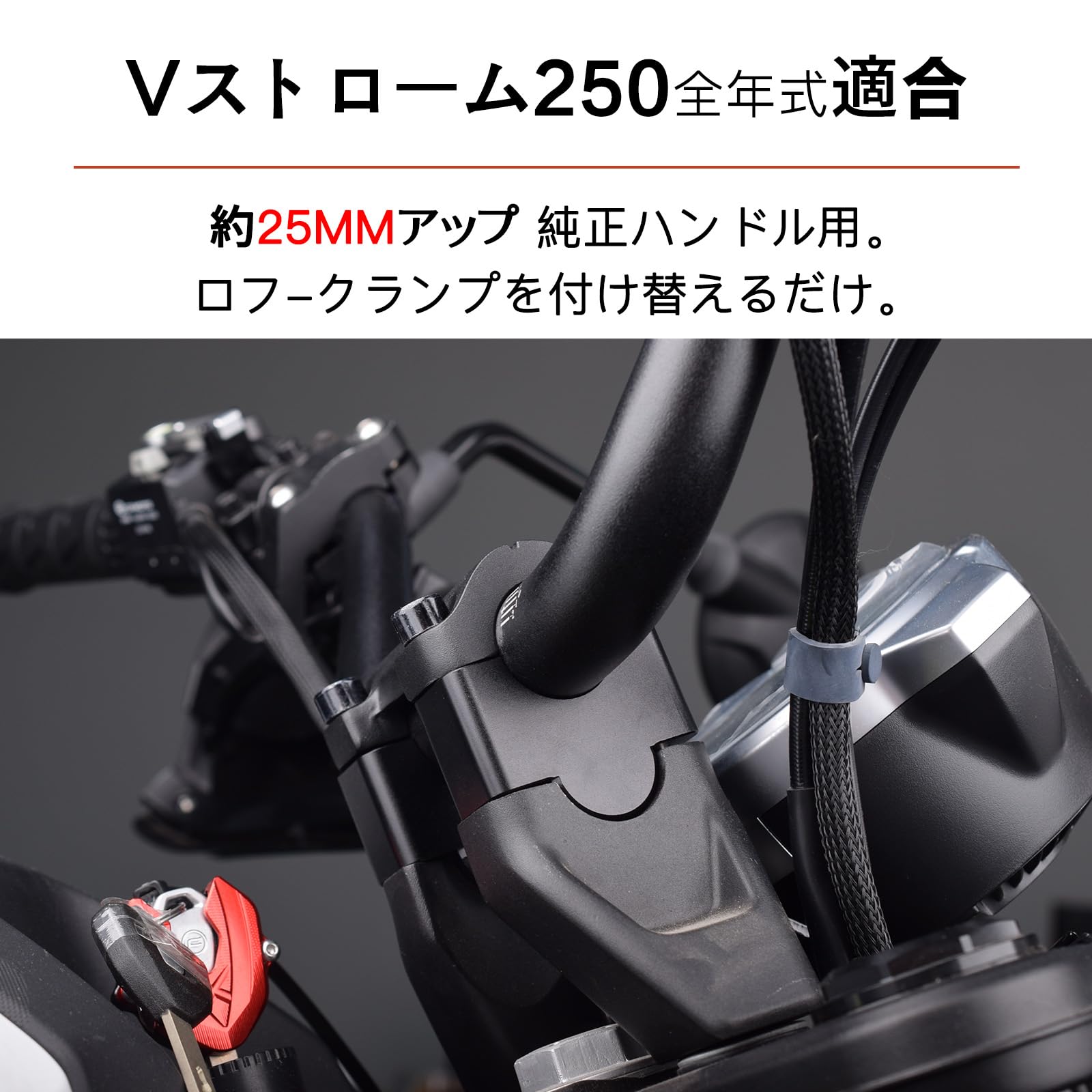 Amazon | LEDISHUN スズキバイク用 Vストローム250 Vストローム250SX全