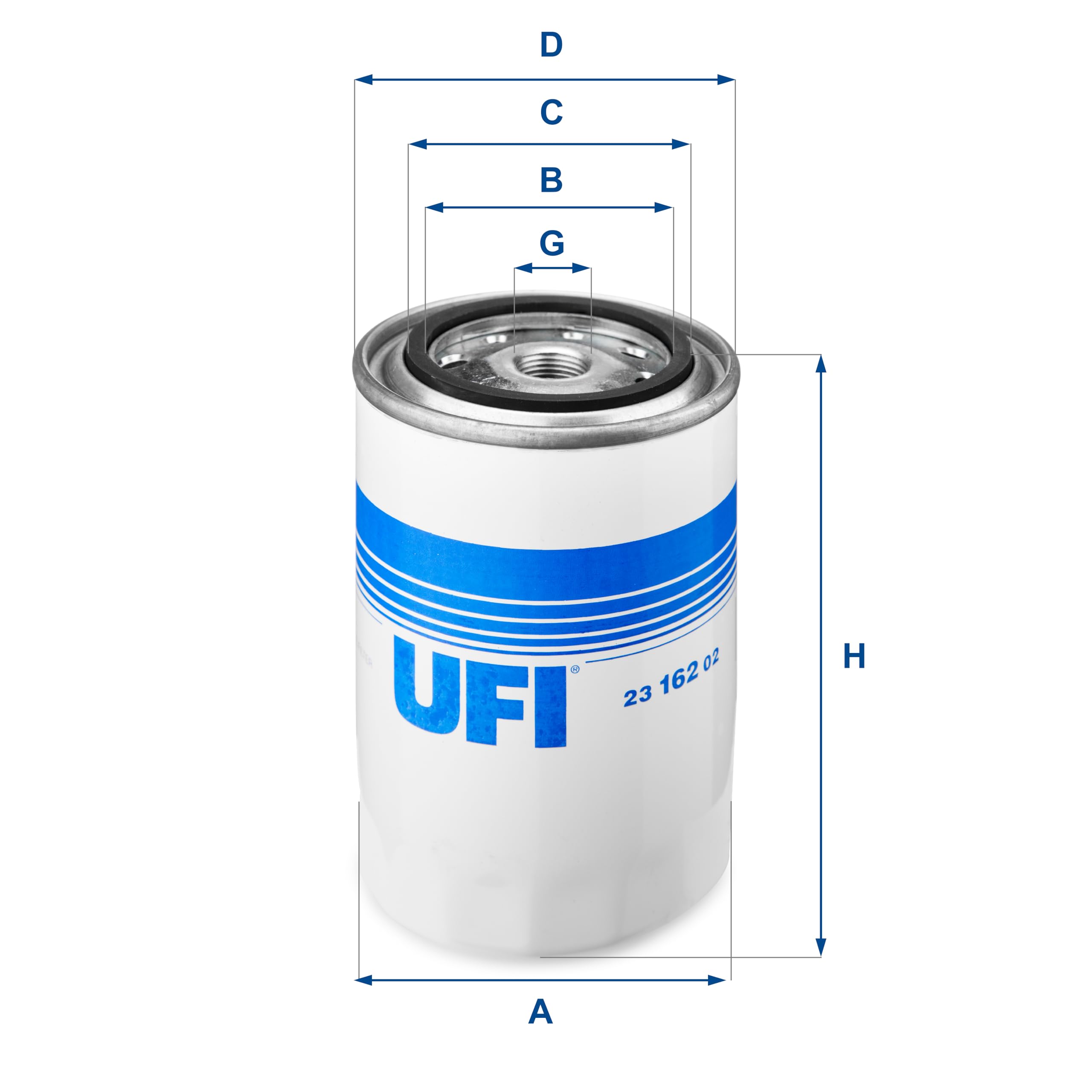 UFI Filters 23.452.00 Filtro Olio - Per Hyundai E KIA | Ricambio Auto Affidabile - Foto 3