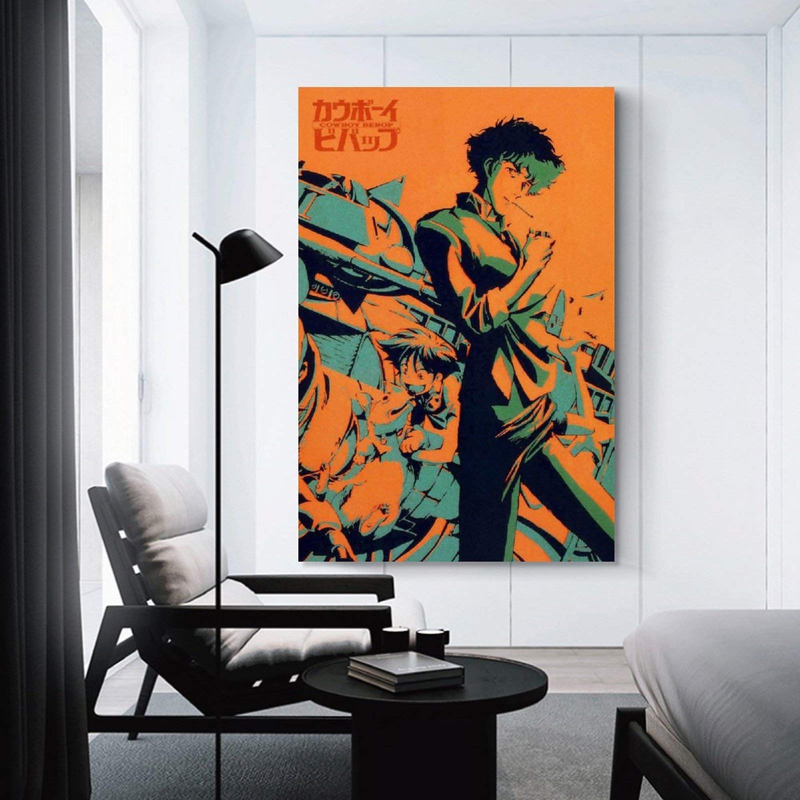 ZXCL Vintage Poster Toshihiro Kawamoto Cowboy Bebop Canvas Art