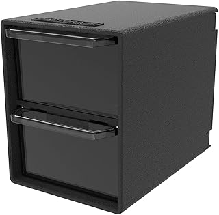 Control Panel Accessory Storage â€“ DIN Rail or Flat Surface â€“ Two Drawers