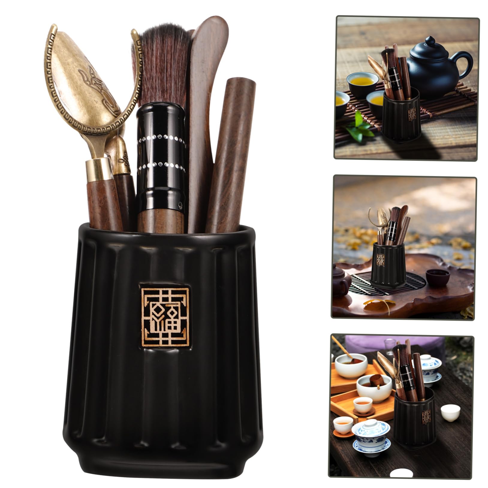 SOLUSTRE 2sätze Chinesischen Teezeremonie-utensilien Teiliges Gongfu Tee-Set Für Matcha Und Traditionelle Teezubereitung Perfektes Für Teeliebhaber