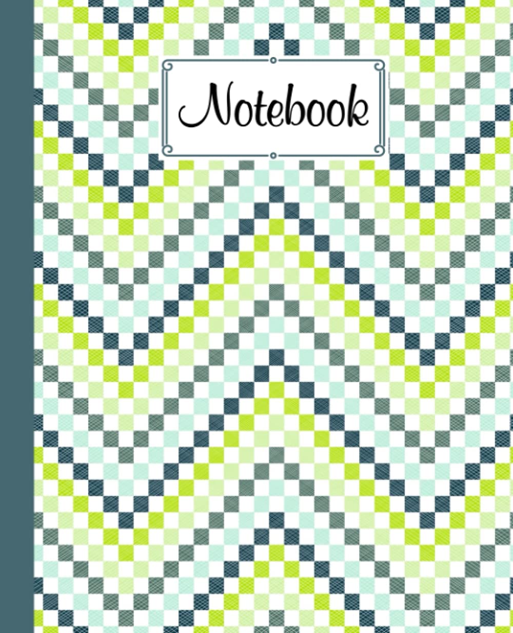 Notebook: Zigzag Composition Notebook College Ruled,Zigzag Notebooks, Notebooks for School | 120 Pages - Large 7.5" x 9.25" By Rosina Ford