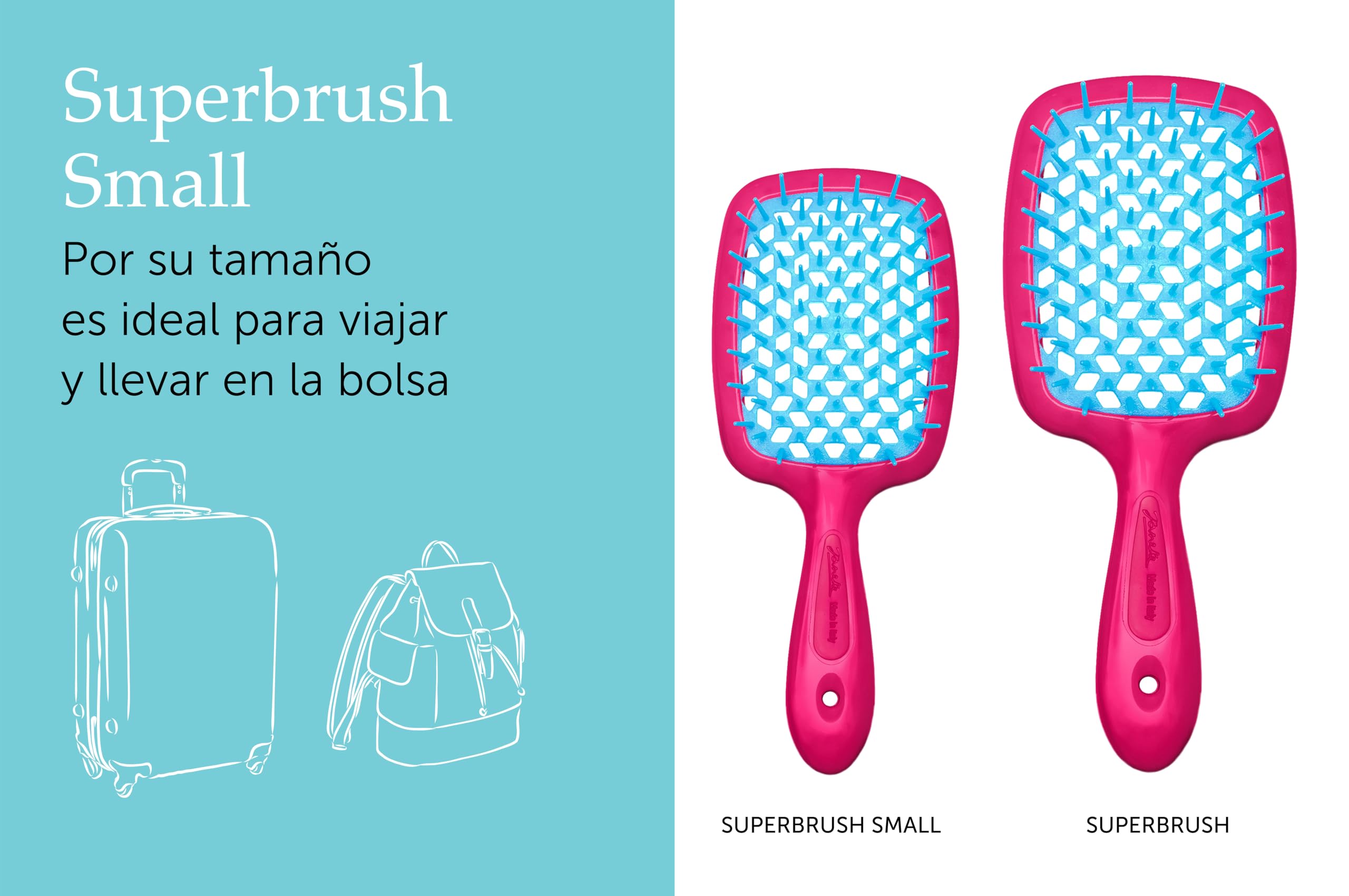 Jäneke SUPERBRUSH SMALL Körper Türkis Seeigel Gelb