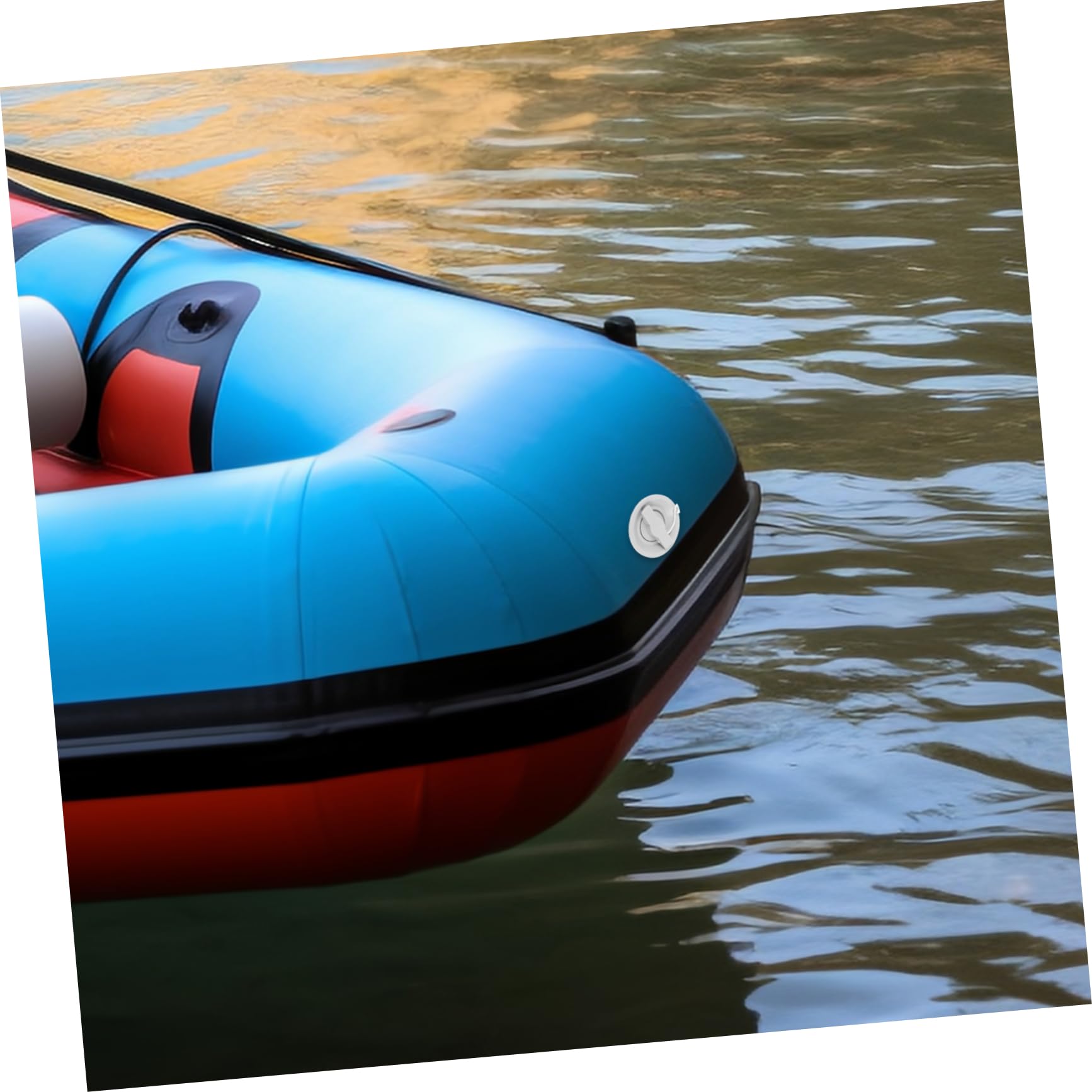 Kisangel Valvola per Gommone Aria Chiave Barca Accessori per Barche Marine Gonfiabile Sicurezza Accessori in Kayak Gonfiabili Kit Trop Kayak Adattatore per Kayak Plastica