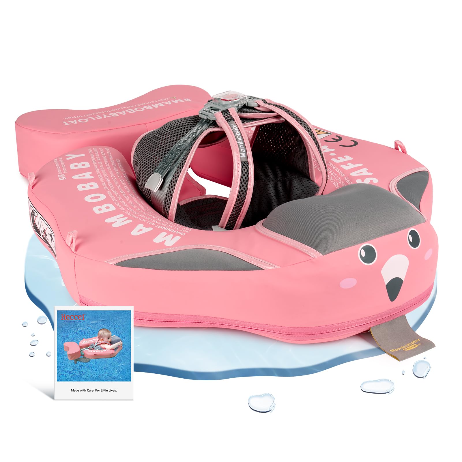 Bouée bébé mambobaby anti-crevaison en matériau doux pour l'apprentissage