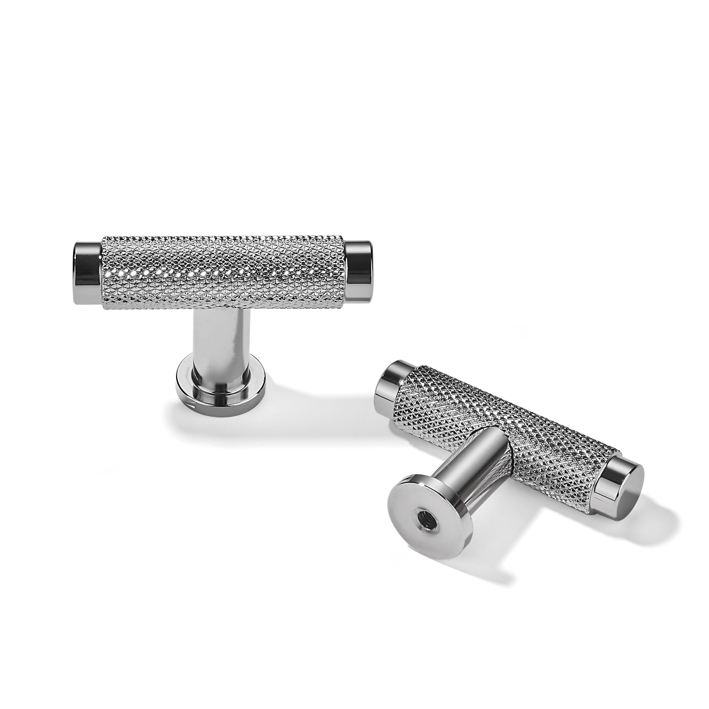 AMZ - 3041B Polished Nickel Cabinet Pulls KNOB 10 Pack