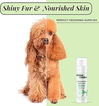 Dog Deodorizing Spray - Coat Freshener Between Baths - 5.1oz