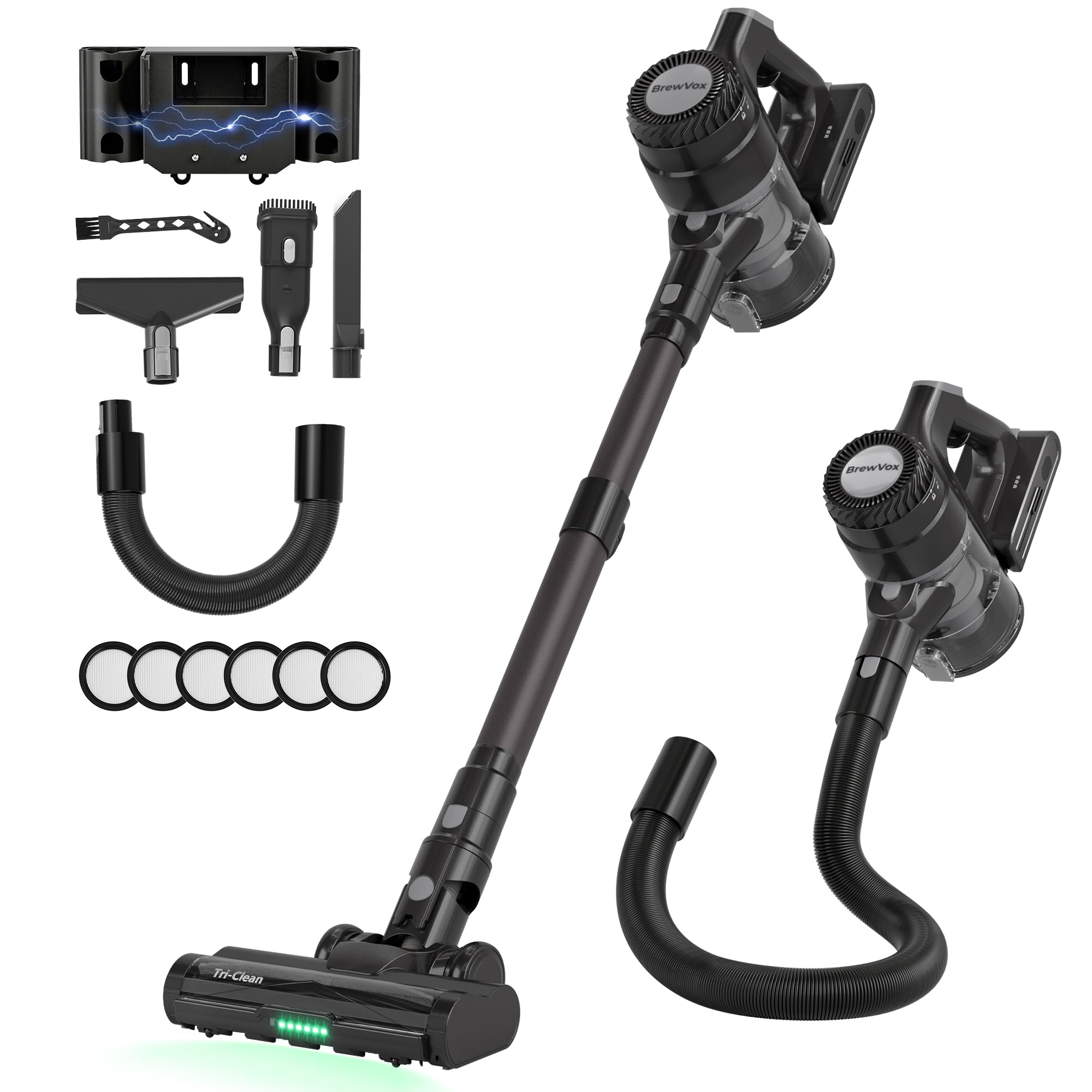 BrewVox Cordless Stick Vacuum