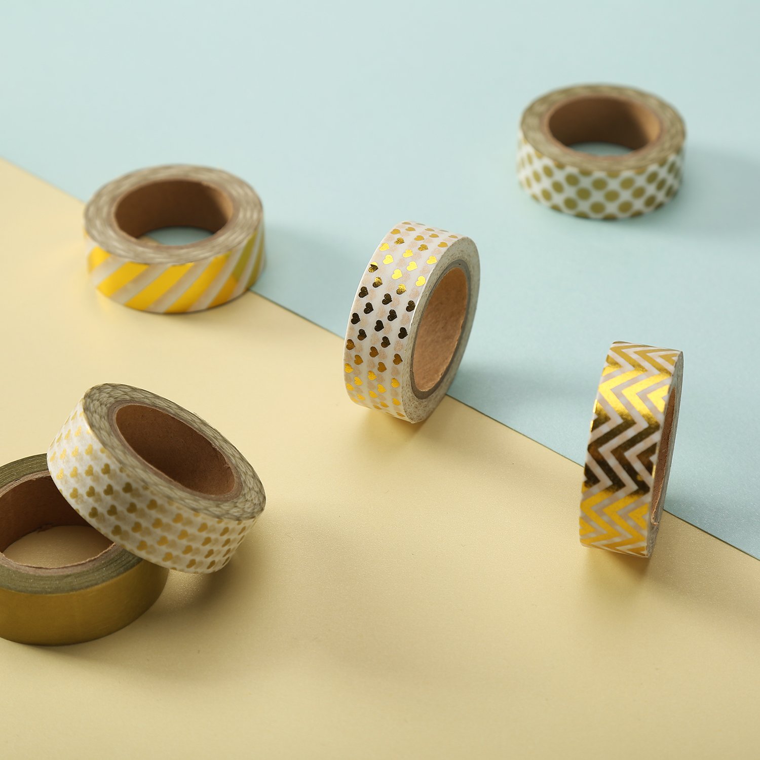 Lot De 6 Rouleaux De Ruban Adhésif D'emballage Résistant Marron 48 Mm X