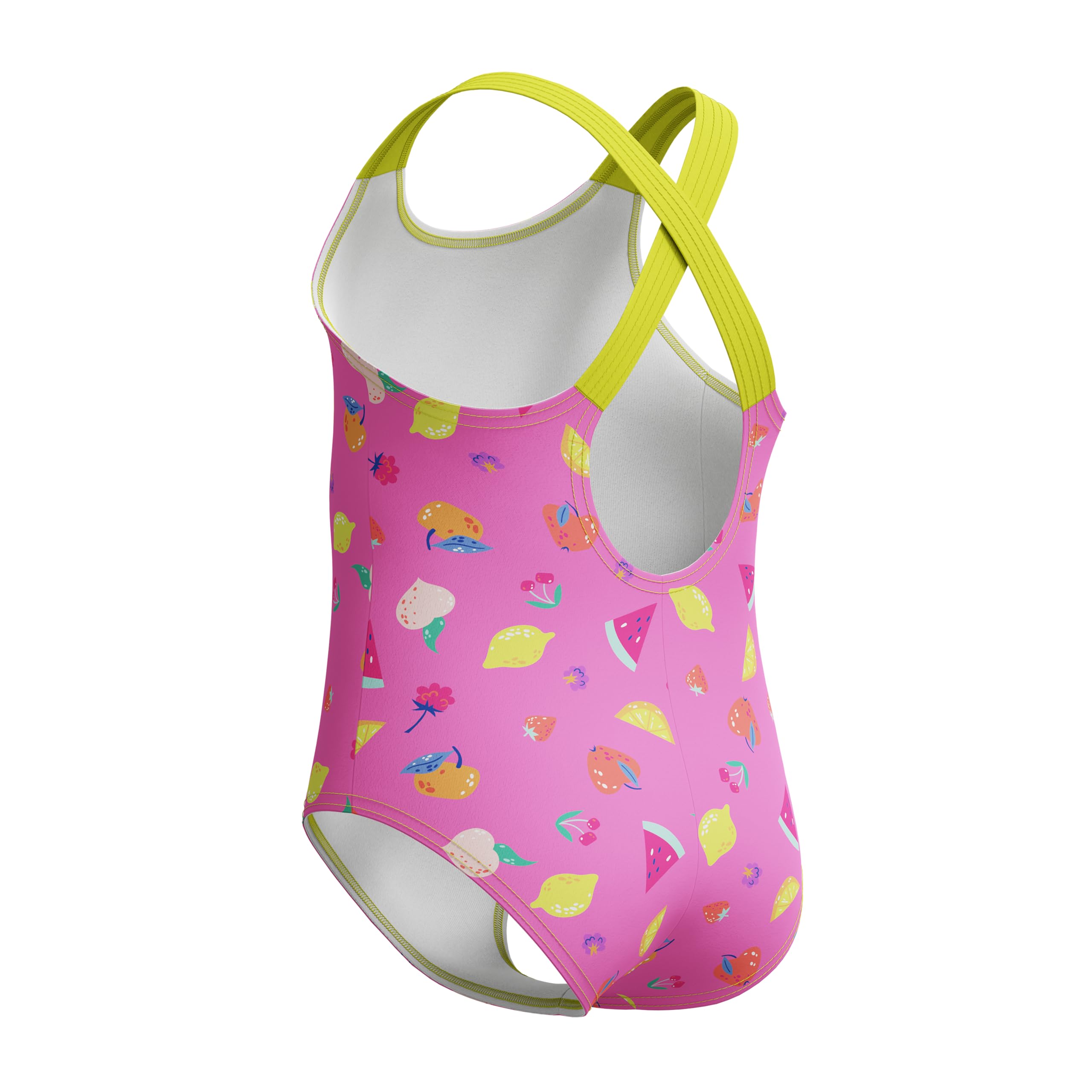 Speedo Print Crossback One Piece Maillot de Bain Fille