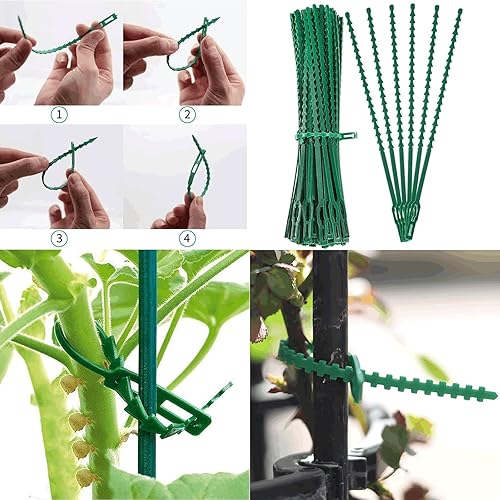 Miniatura 5 de TATQFAT 5 piezas de rejilla de tierra para macetas, cubiertas protectoras de suelo para plantas, rejilla de 20.5 pulgadas, 11.8 pulgadas, rejilla