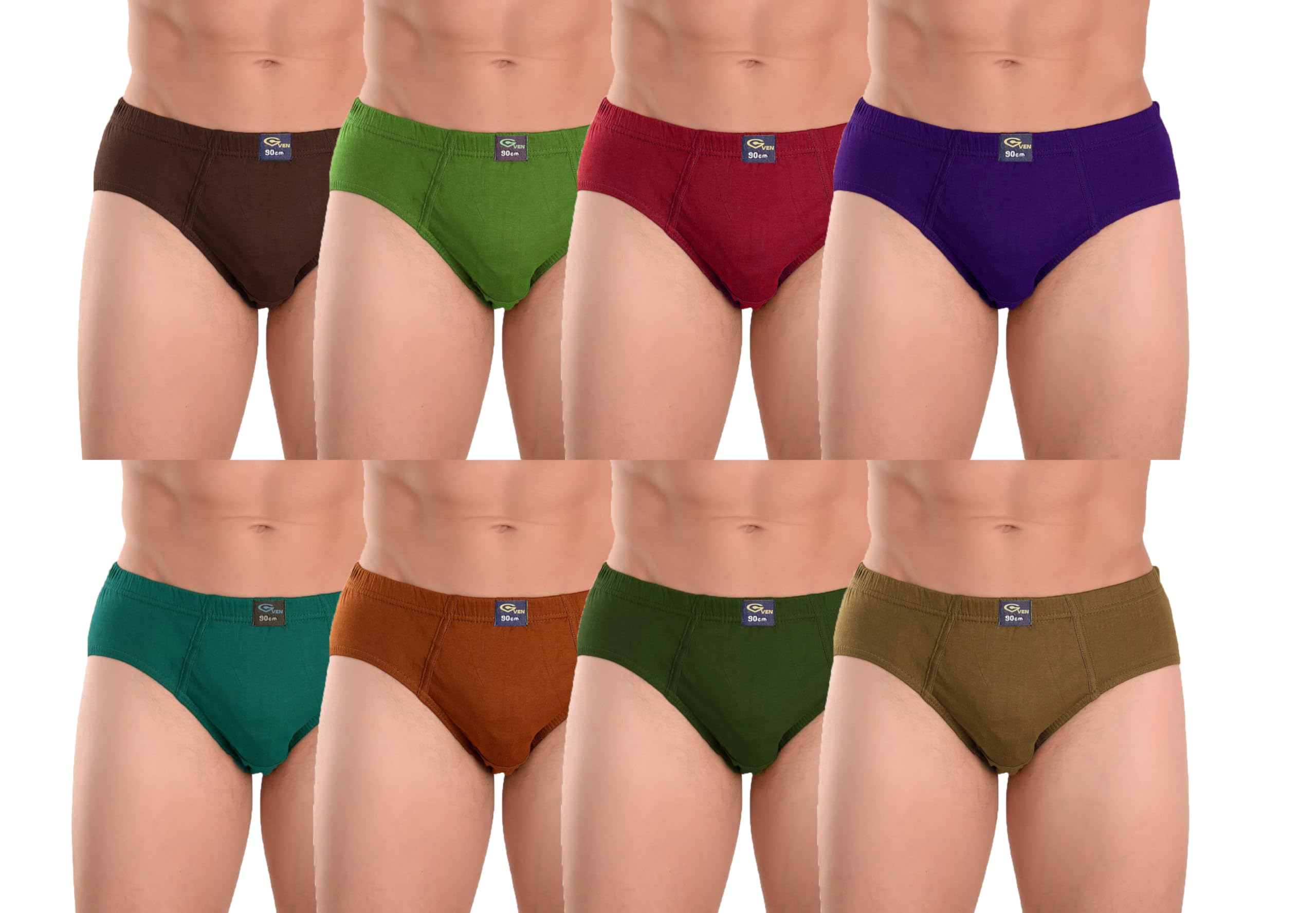 gven Cotton Underwear Trunks 8 Pcs Combo-picture-15