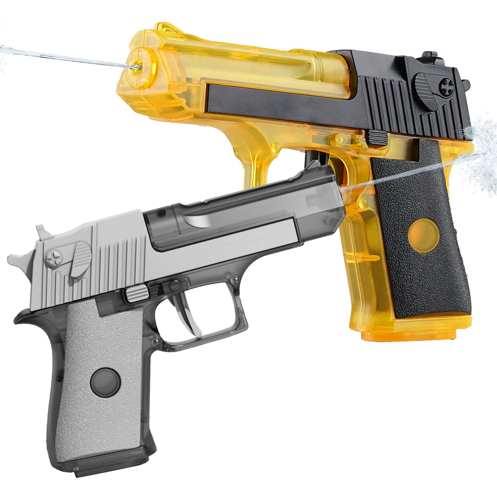 Pistola de Agua para Niños,2 Piezas Mini Pistolas de Agua,Juguete Plástico,Juguetes de Piscina,Piscina Al Aire Libre Juguetes de Playa