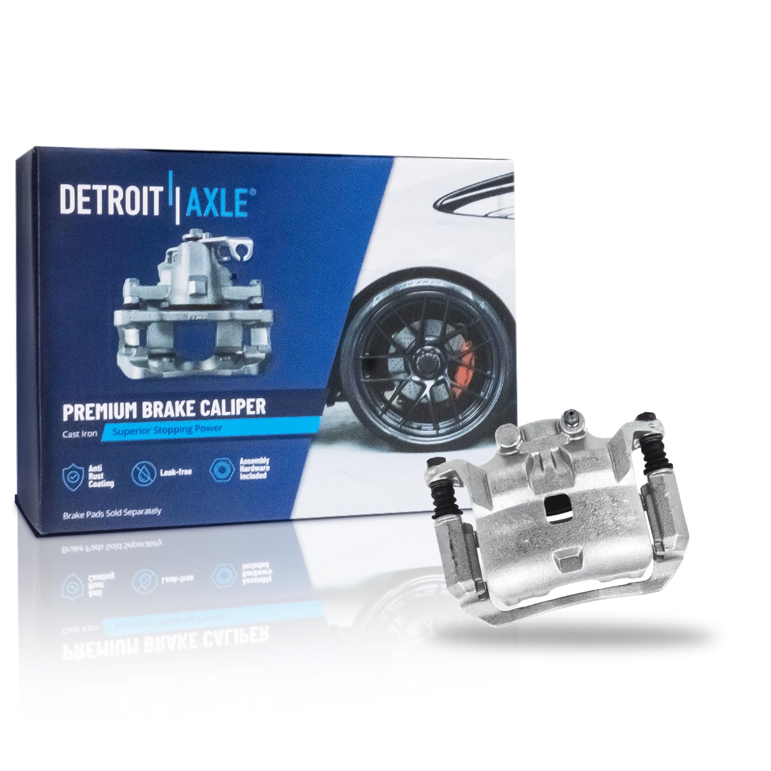 Detroit Axle - Front Left Brake Caliper for Nissan Versa Note March Micra