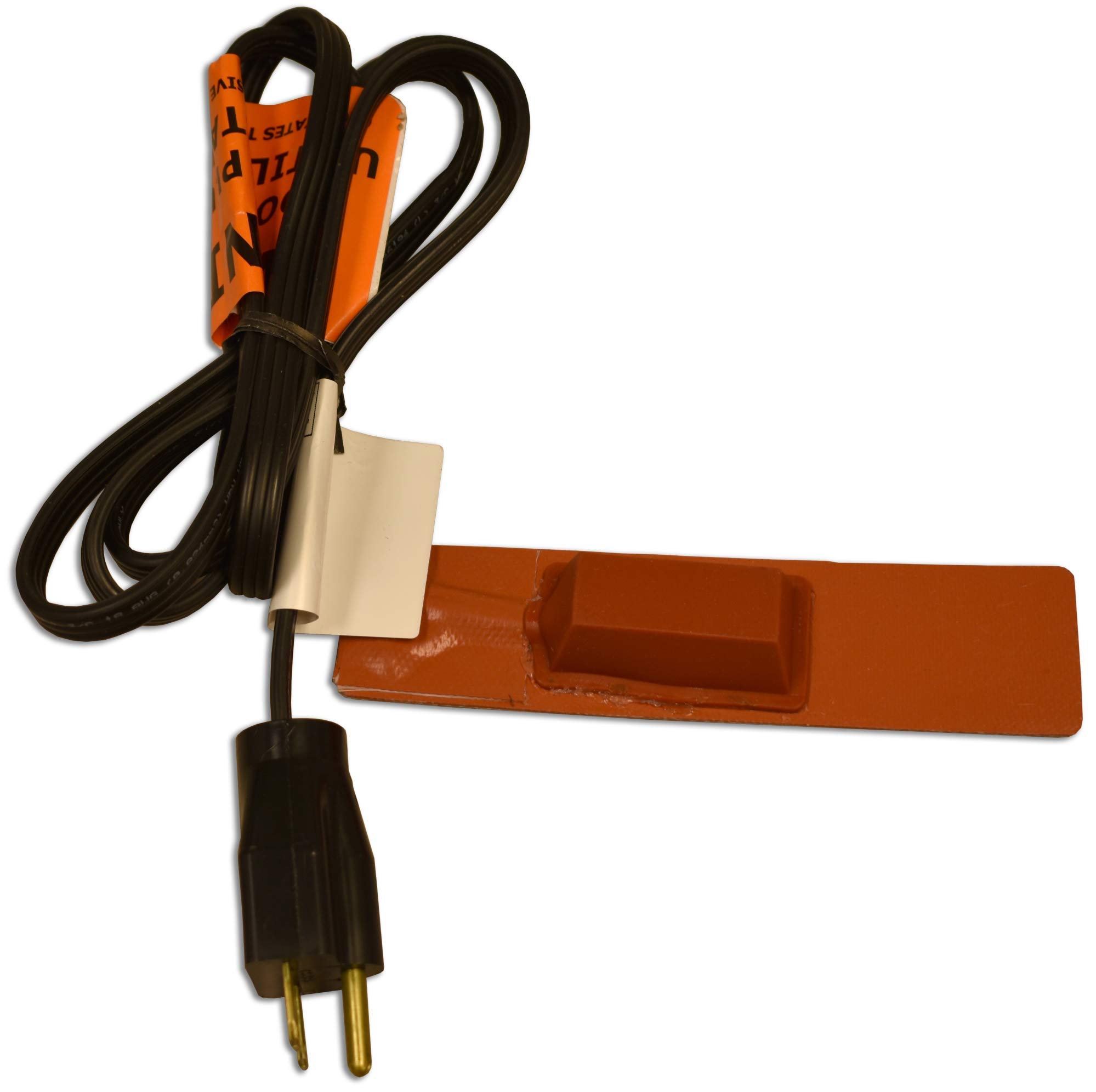 Zerostart3400082 Silicone Pad Heater Engine Oil, Transmission Fluid, Reservoir and Hydraulic Fluid Heater, 1½" (4 cm) x 6" (15 cm) | CSA Approved | 240 Volts | 125 Watts