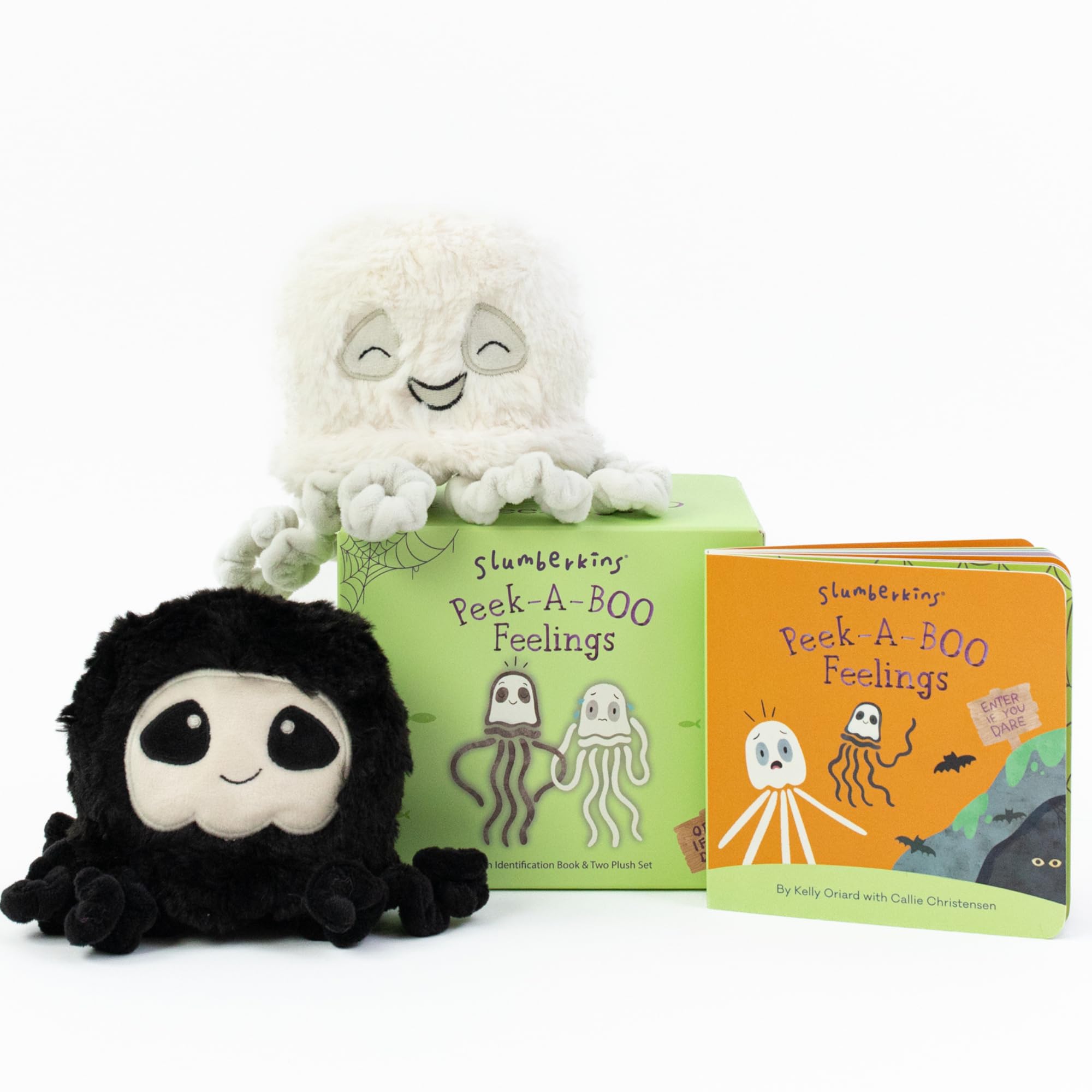 Amazon.com: Slumberkins Peek-A-Boo Feelings Set with Book & Plush
