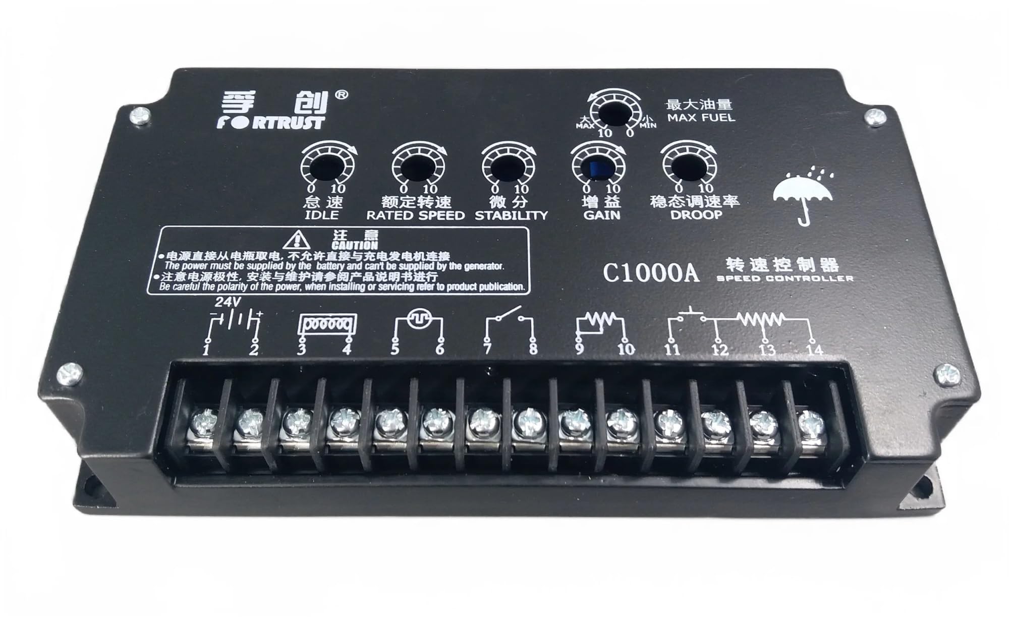 WQGQPXOB Controls C1000A Speed Control Unit