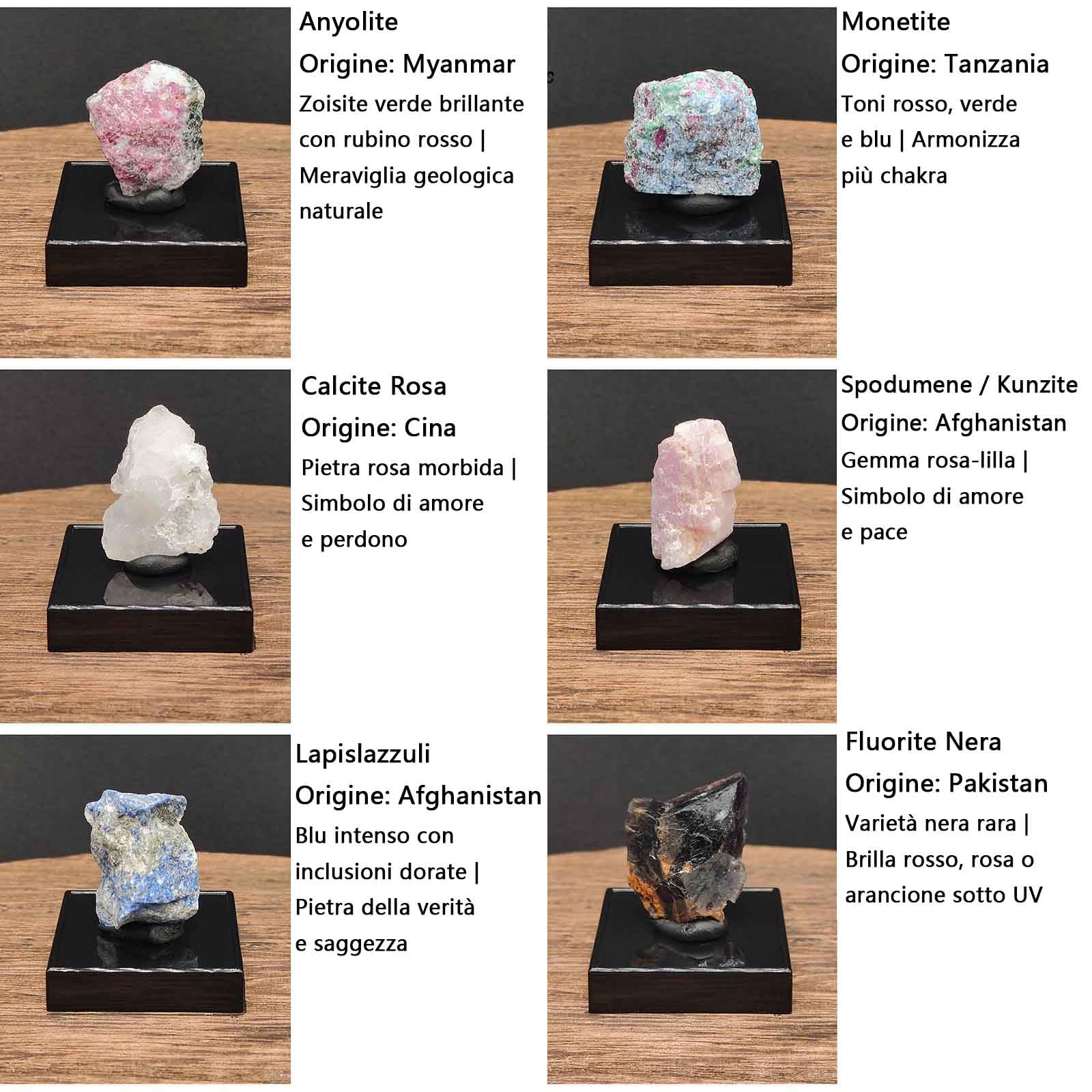 Fluorescent Mineral Specimens Set – 12 Natural UV Reactive Rocks with UV Torch and Display Stand, Geology Rock Collection for Stem Science Study, Educational Gift for Students & Collectors