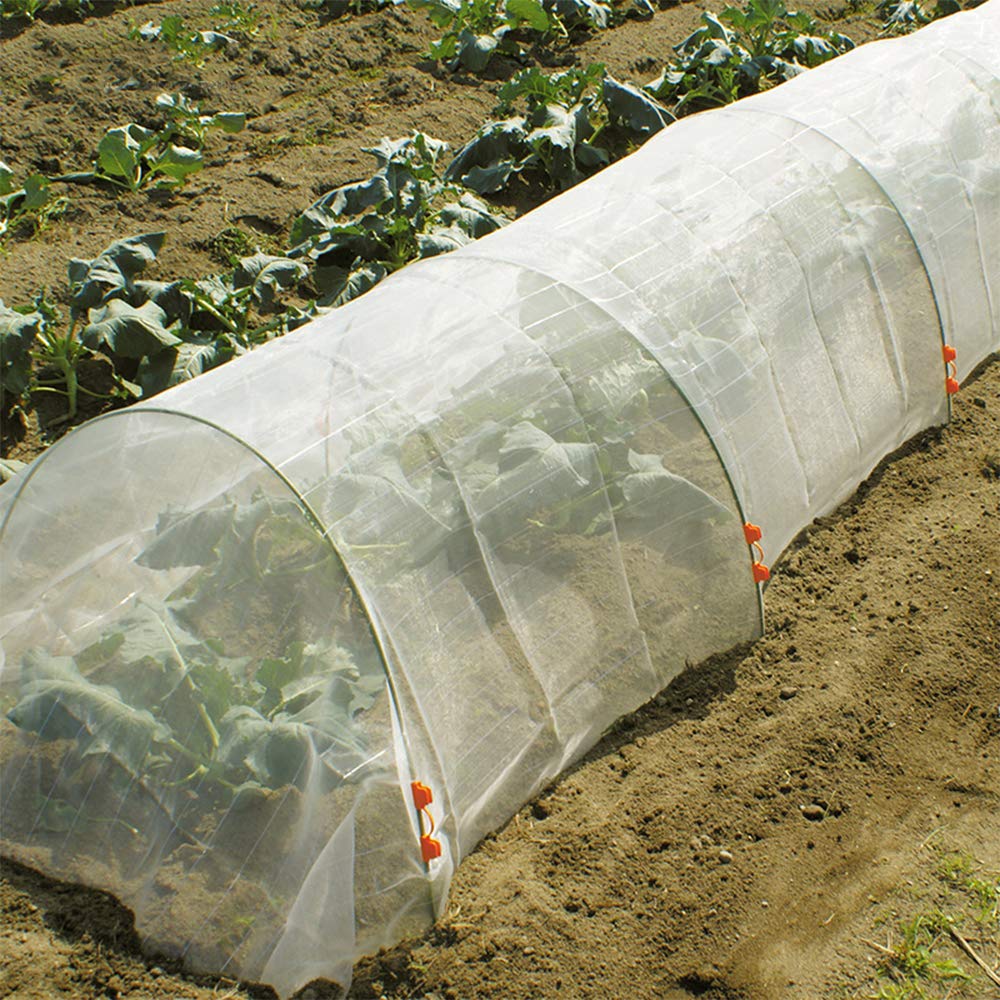 APOE Rete Anti Insetti e Anti Uccelli, Ortaggi Proteggi Reti Maglia Fine Barriera per Proteggere Piante, Fiori, Frutta e Verdura in Giardino, Bianca