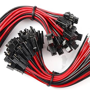 Amazon.com: Chanzon 20 Pairs Jst SM 2.5mm Pitch Female and