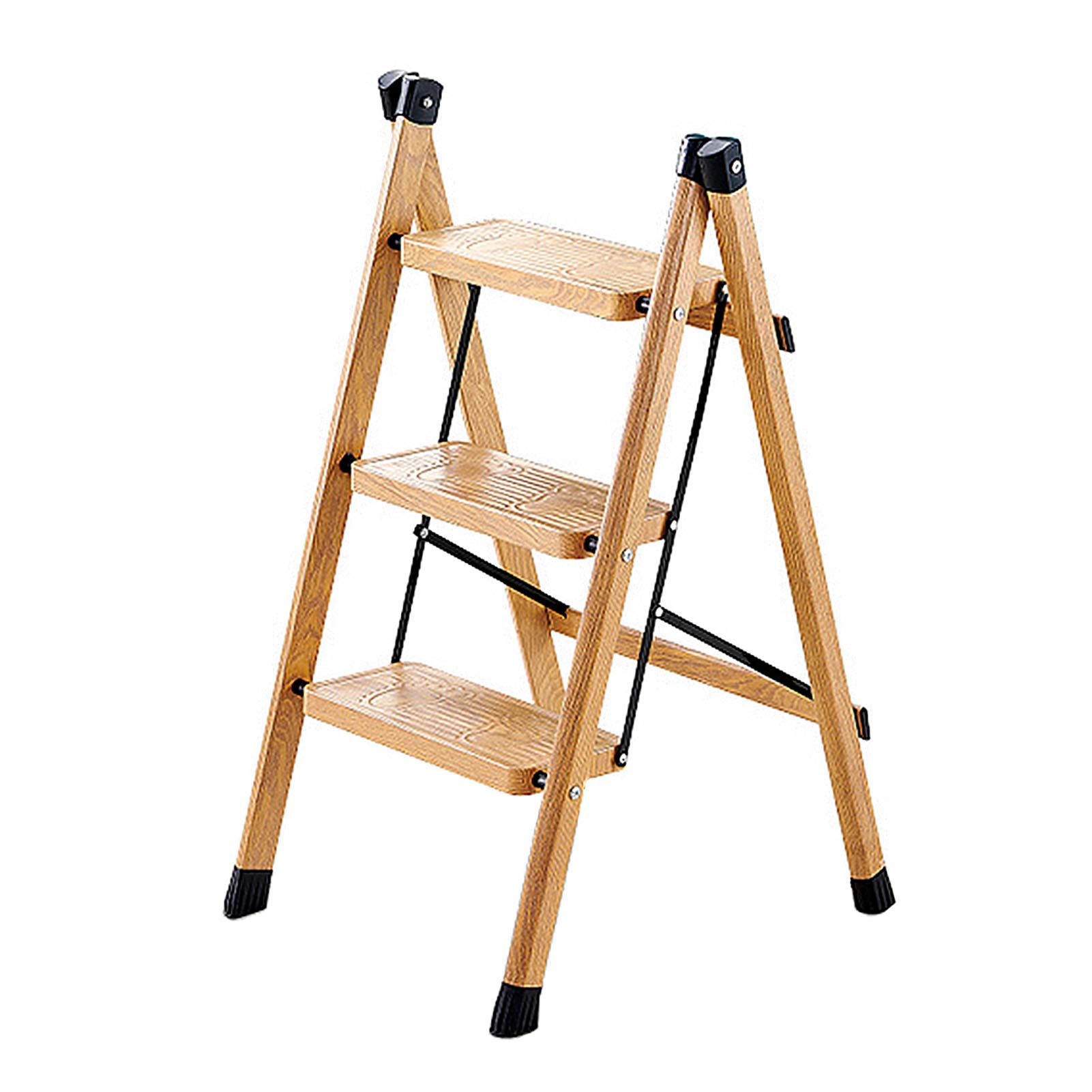 Escabeau en bois à marches pour organiser vos petits pots de fleurs