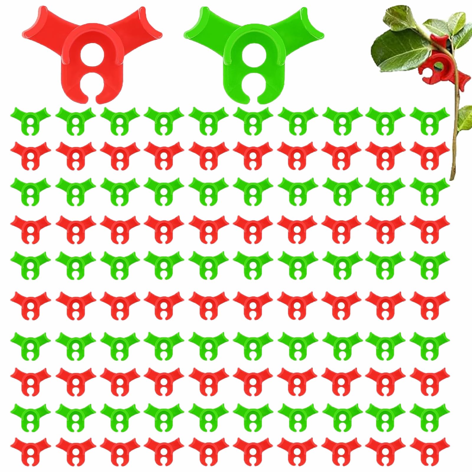 SEPT-Lot De 100 Clips D'Entraînement à Faible Stress à 90 Degrés